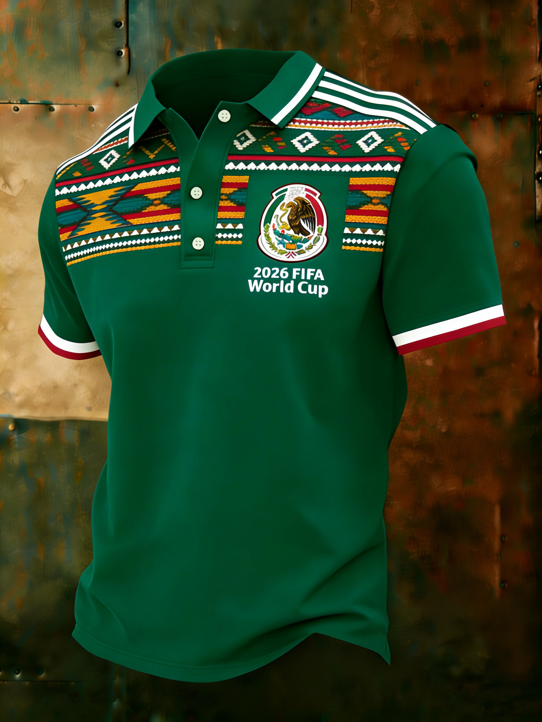 FIFA World Cup 2026™ Mexico Fan Polo Shirt
