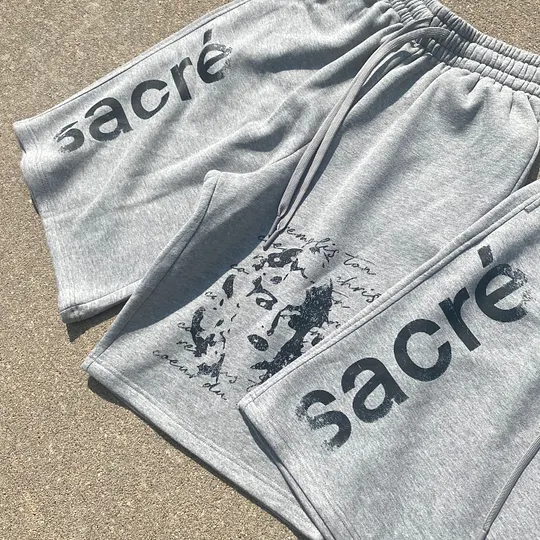 Retro Casual Mid-Length Shorts