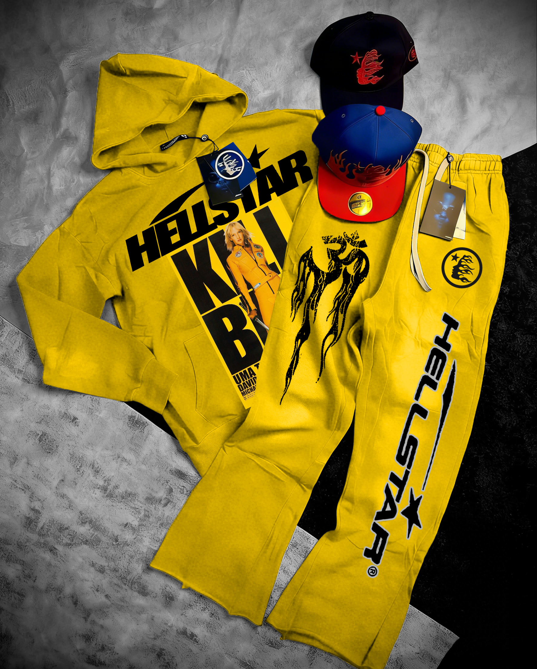 New Arrivals Hellxstar Hoodie sets
