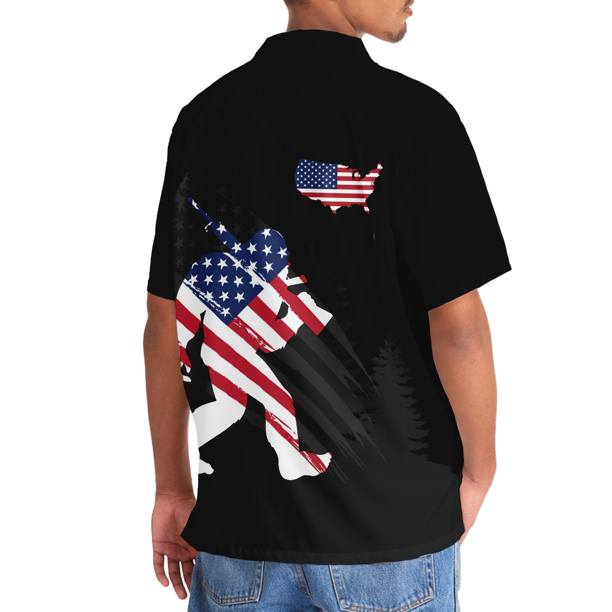 USA Bigfoot Shirt