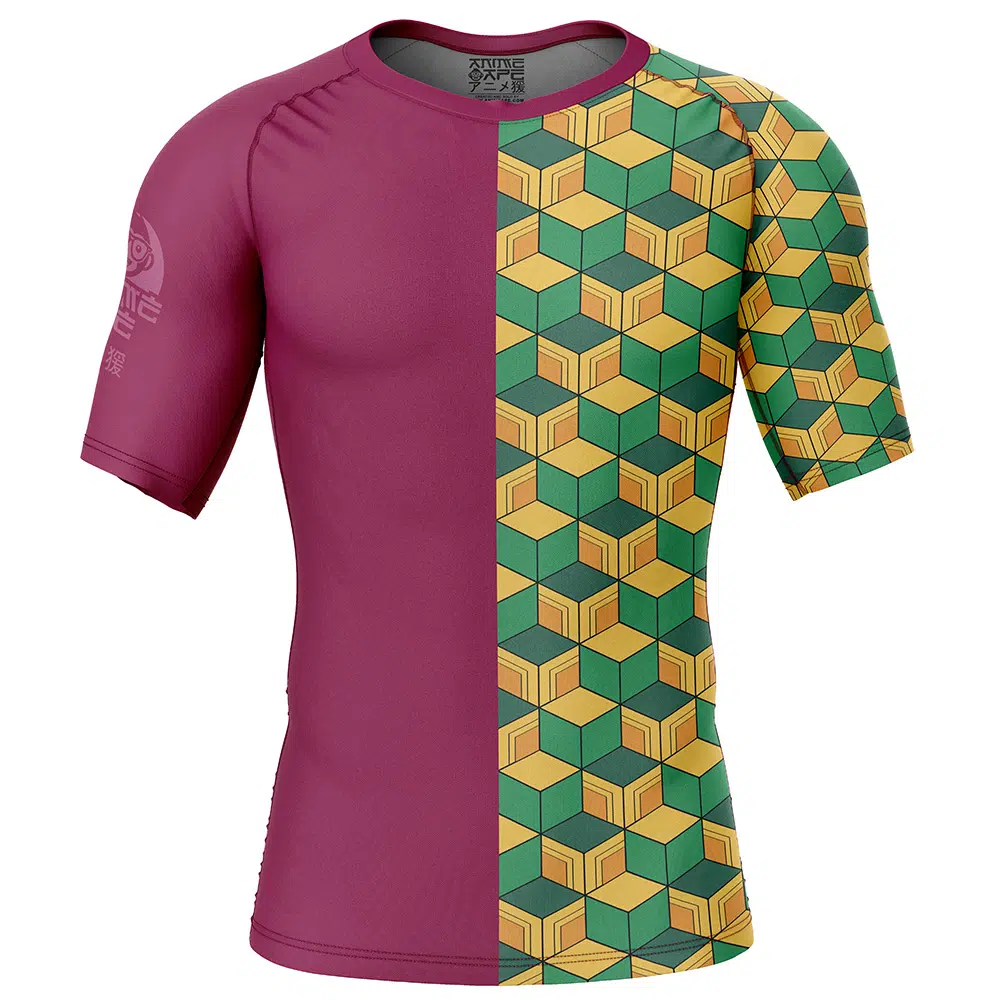 Short Sleeve Rash Guard Compression Shirt