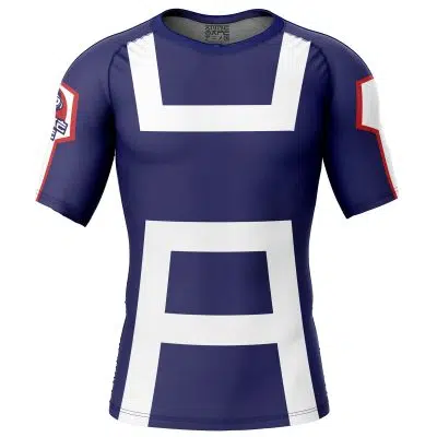 Short Sleeve Rash Guard Compression Shirt