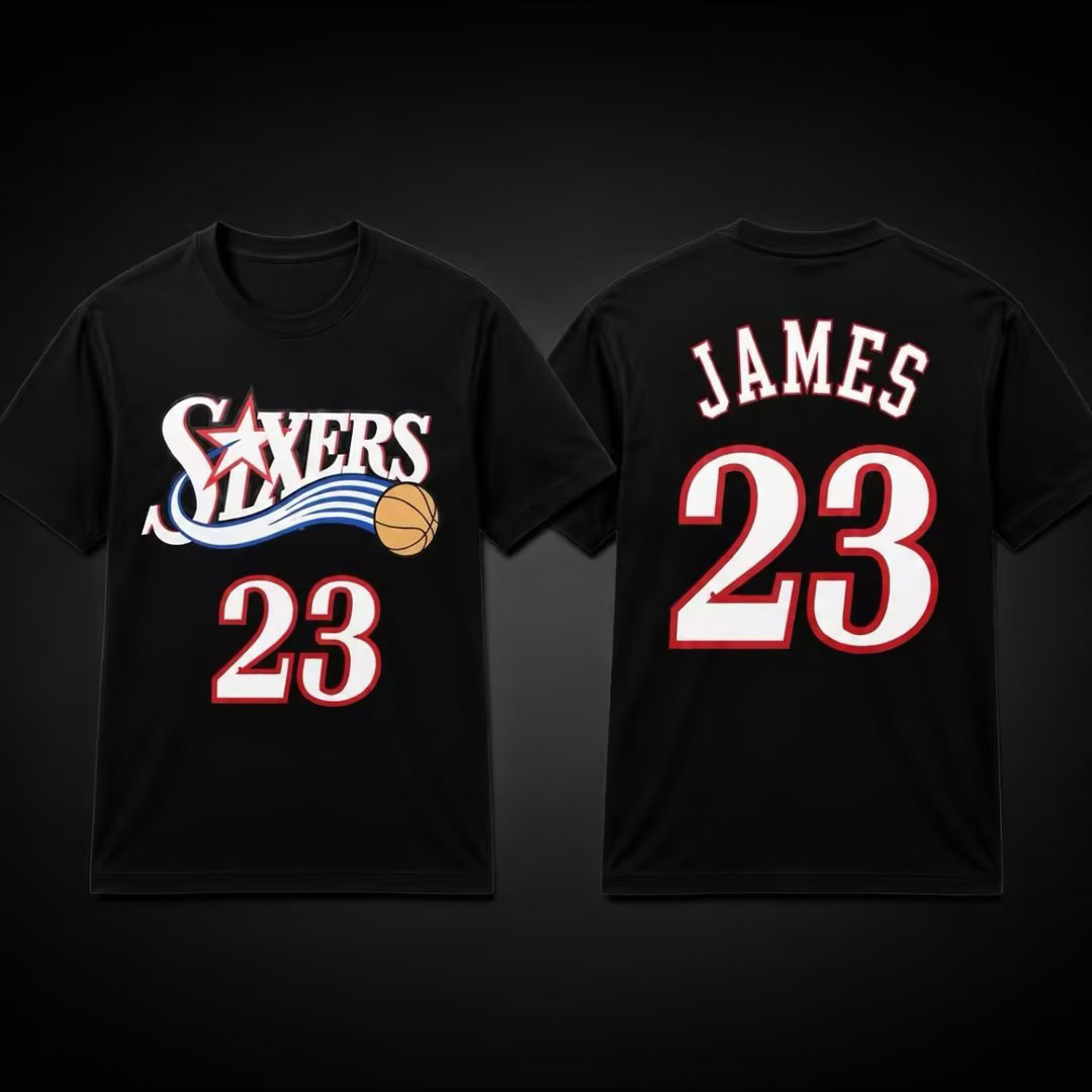 Philadelphia 76ers Tee T-Shirt No. 23 jersey Unisex