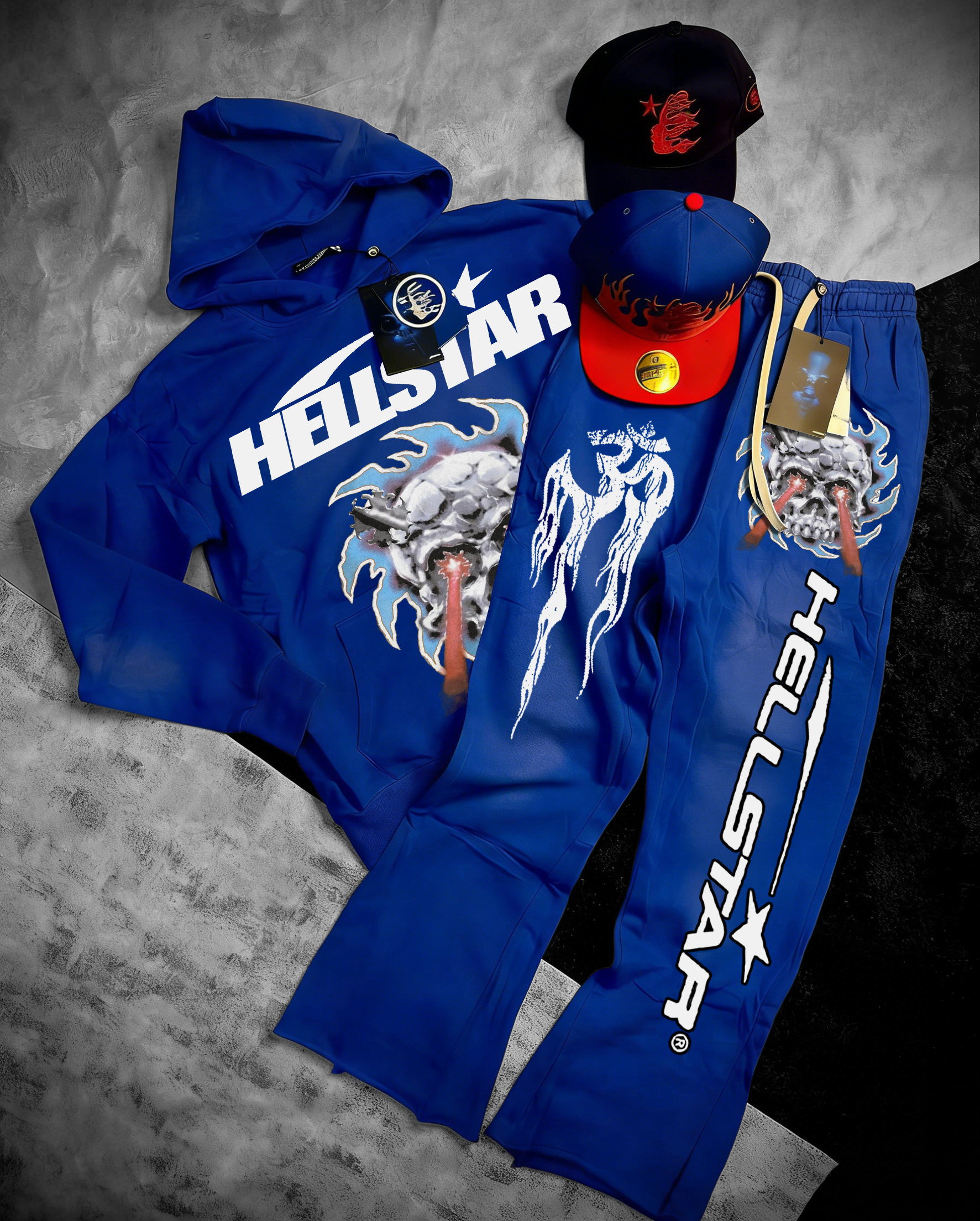 New Arrivals Hellxstar Hoodie sets