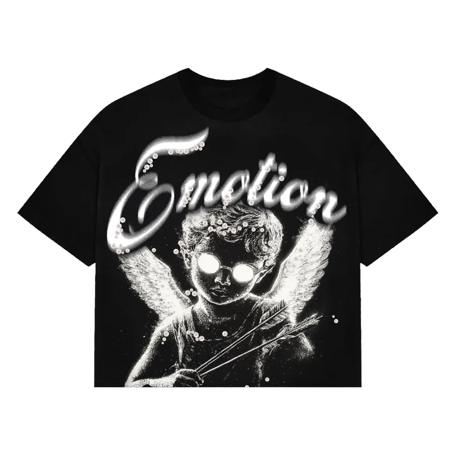 Mixed Emotion Classic 100%Cotton Tee T-Shirt Unisex
