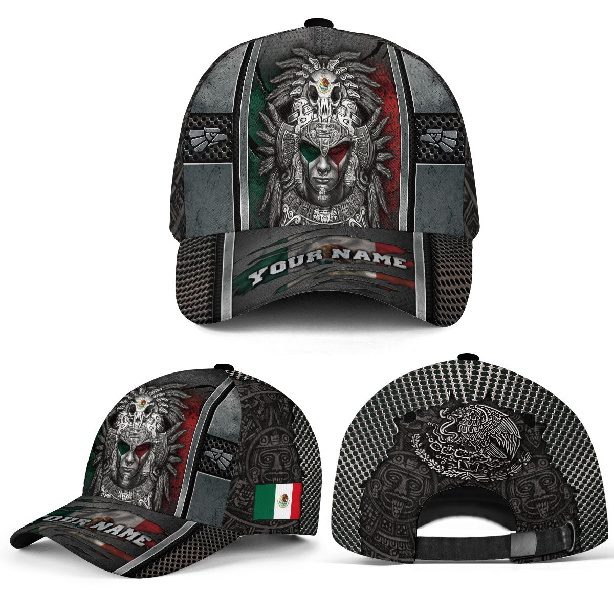 Unisex Casual Mexican Soccer Fan Hat