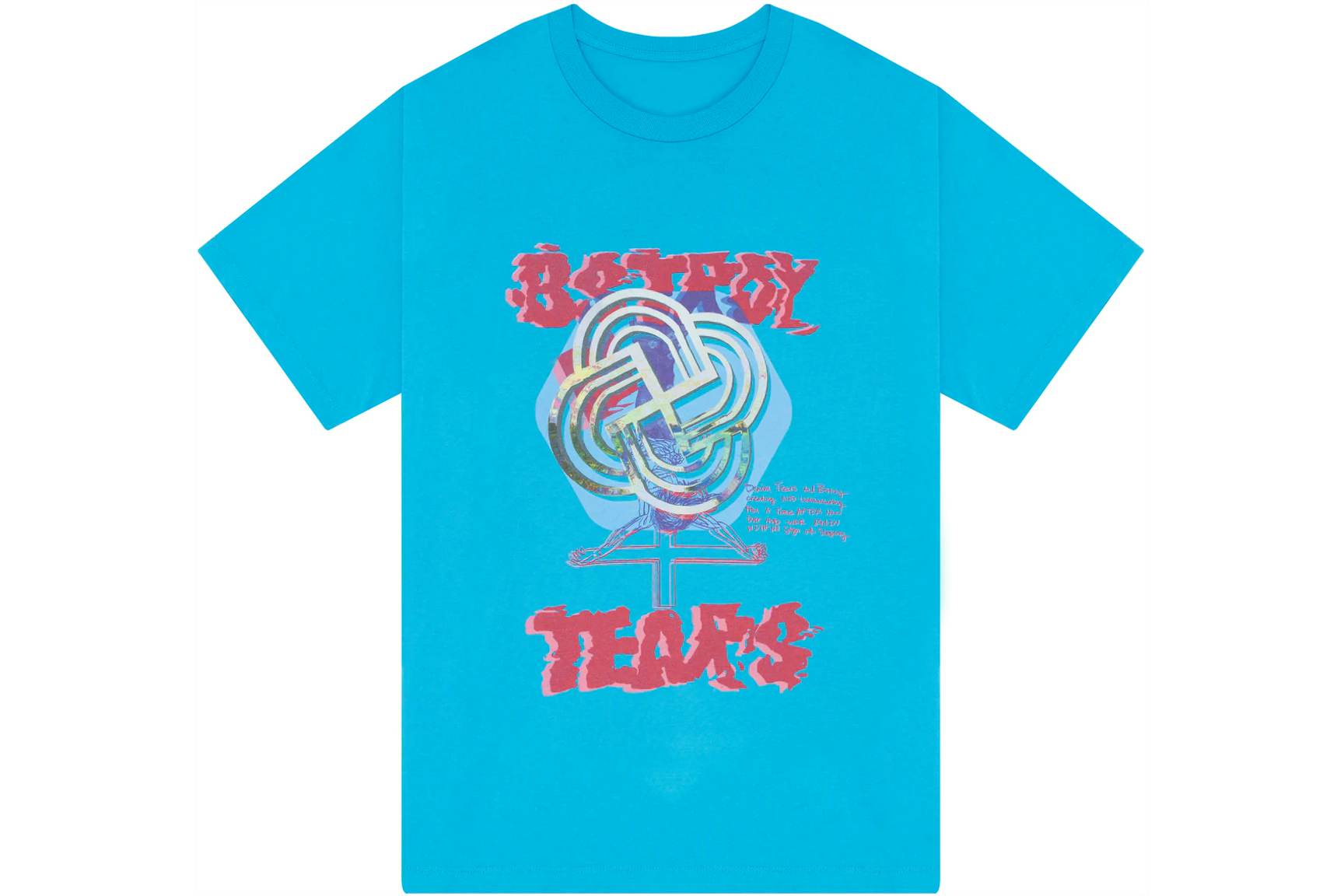 Denim Tears Classic 100%Cotton Tee T-Shirt Unisex Fit Washed