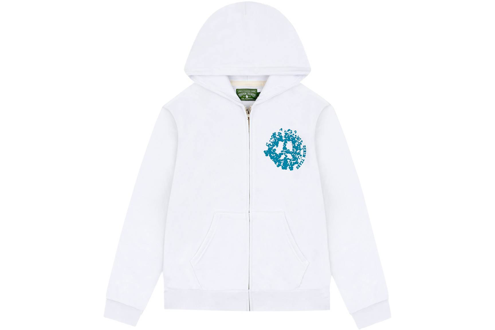 Denim Tears Hoodie Unisex Fit Washed