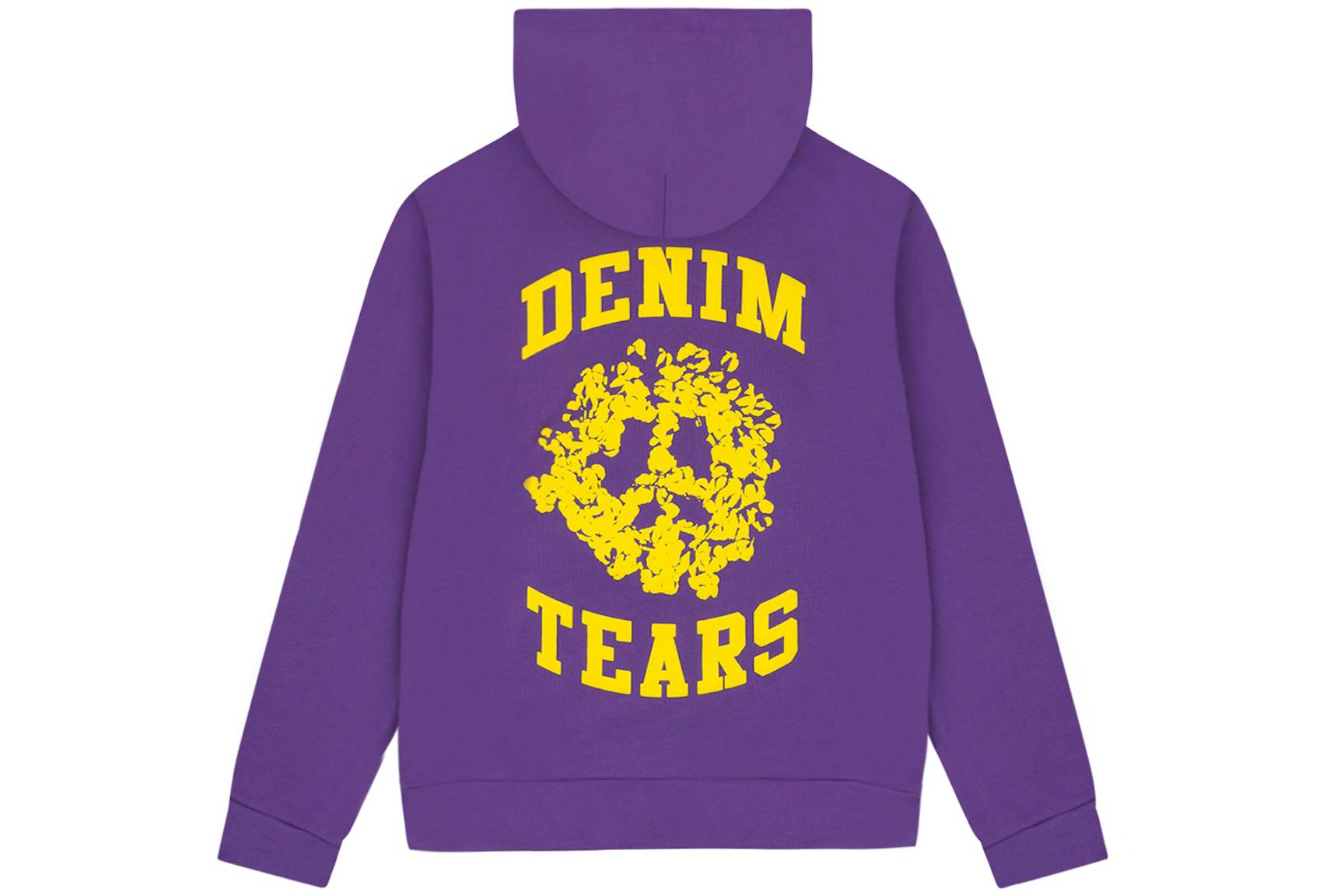 Denim Tears Hoodie Unisex Fit Washed