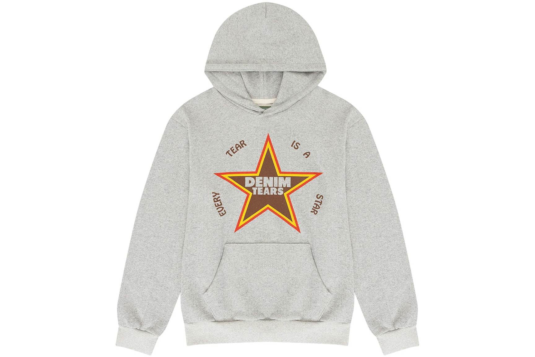 Denim Tears Hoodie Unisex Fit Washed