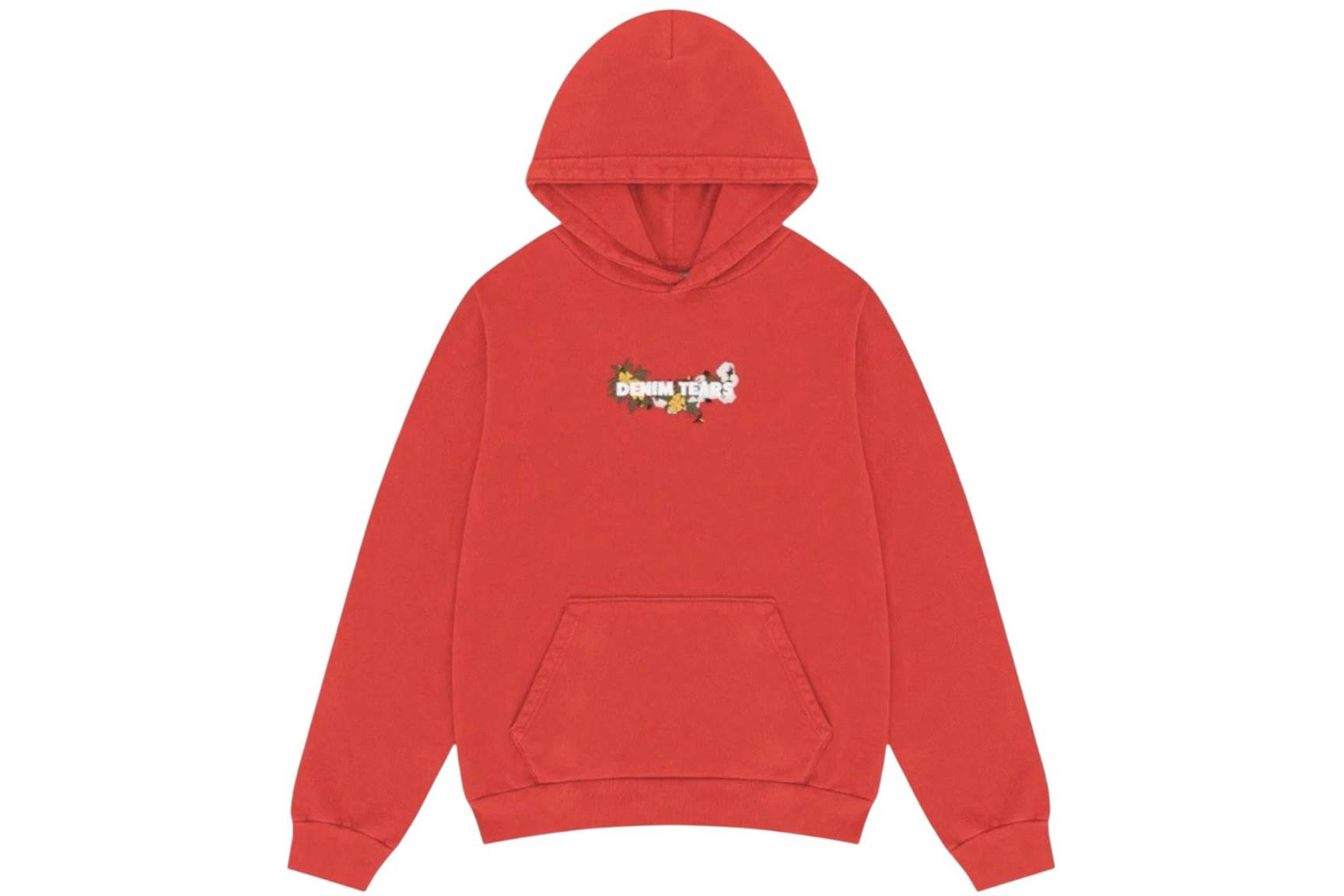 Denim Tears Hoodie Unisex Fit Washed