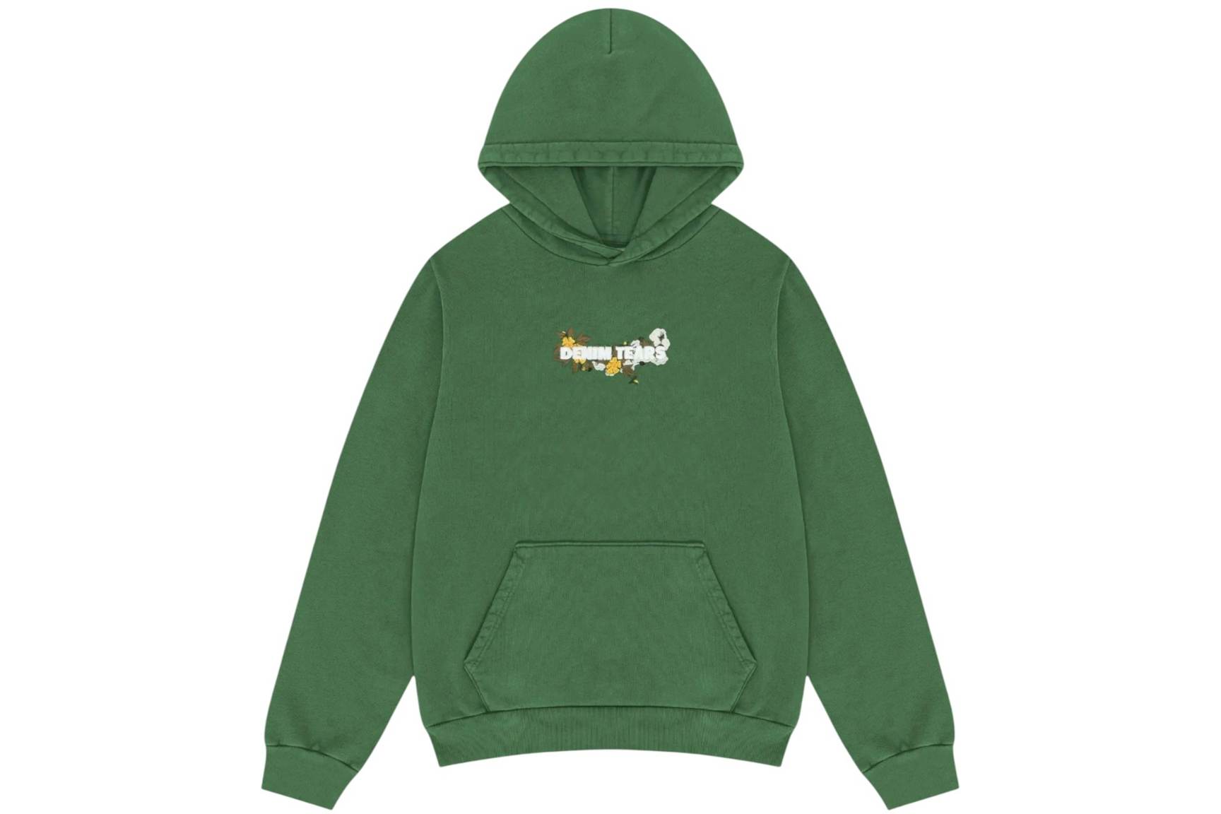 Denim Tears Hoodie Unisex Fit Washed