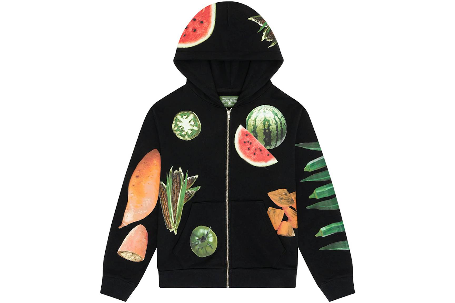 Denim Tears Hoodie Unisex Fit Washed