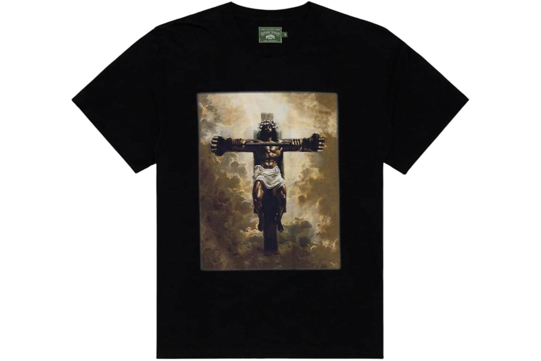 Denim Tears Classic 100%Cotton Tee T-Shirt Unisex Fit Washed