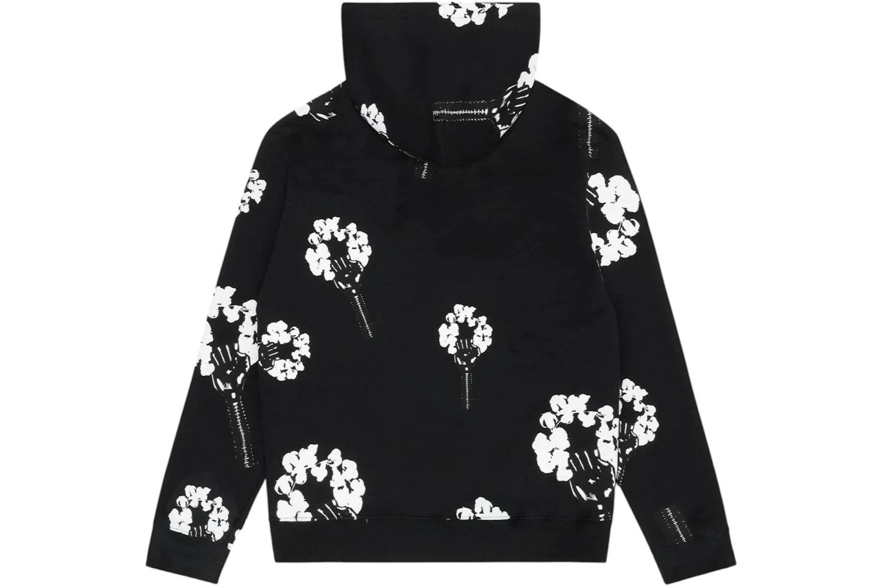 Denim Tears Hoodie Unisex Fit Washed