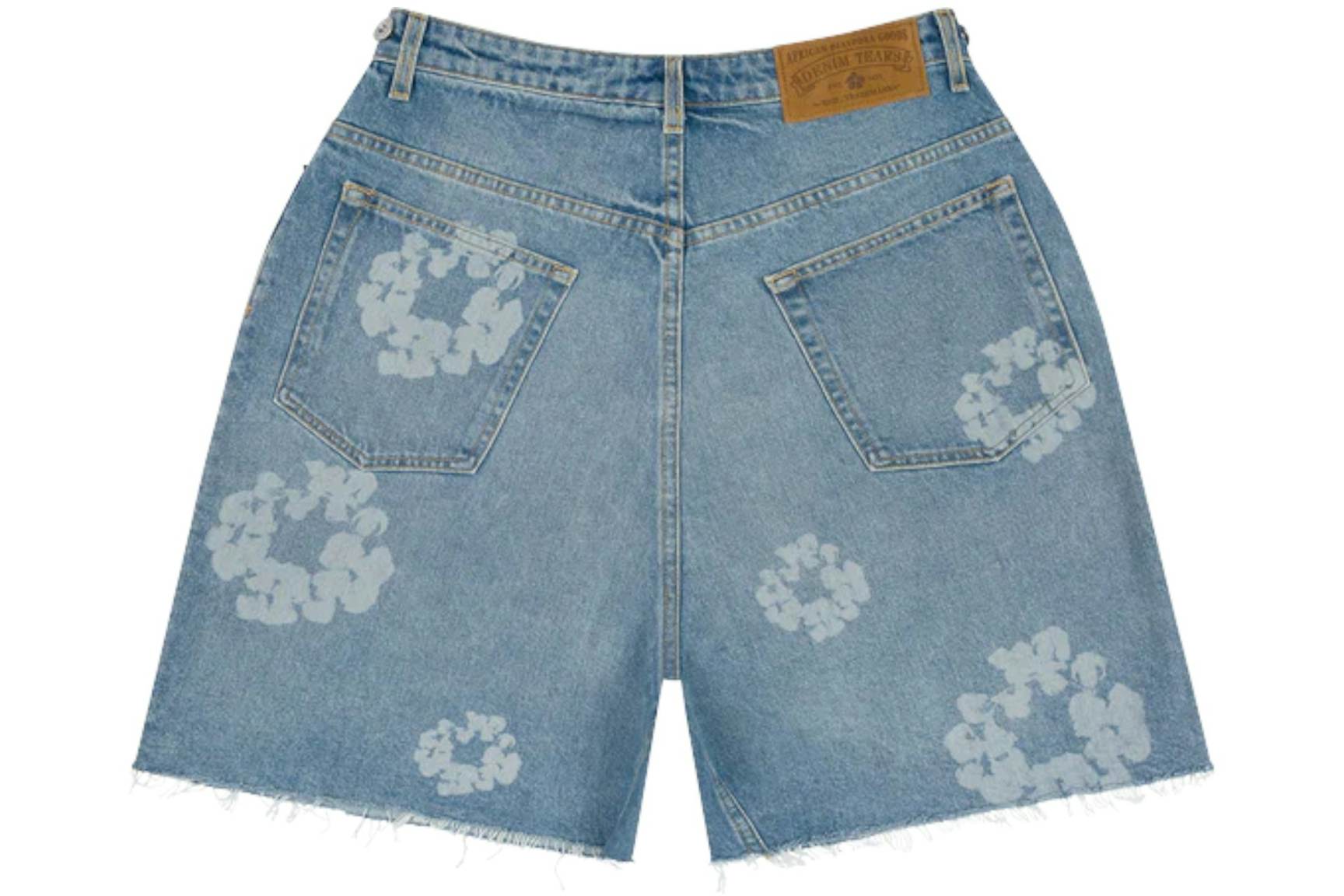 Denim Tears Shorts Unisex Fit Washed