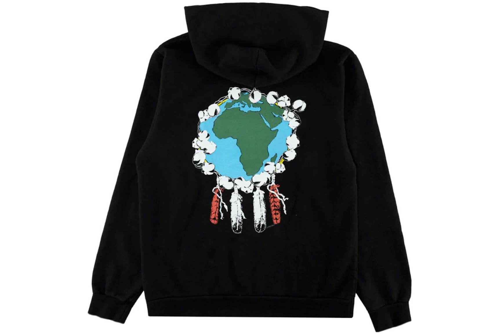 Denim Tears Hoodie Unisex Fit Washed