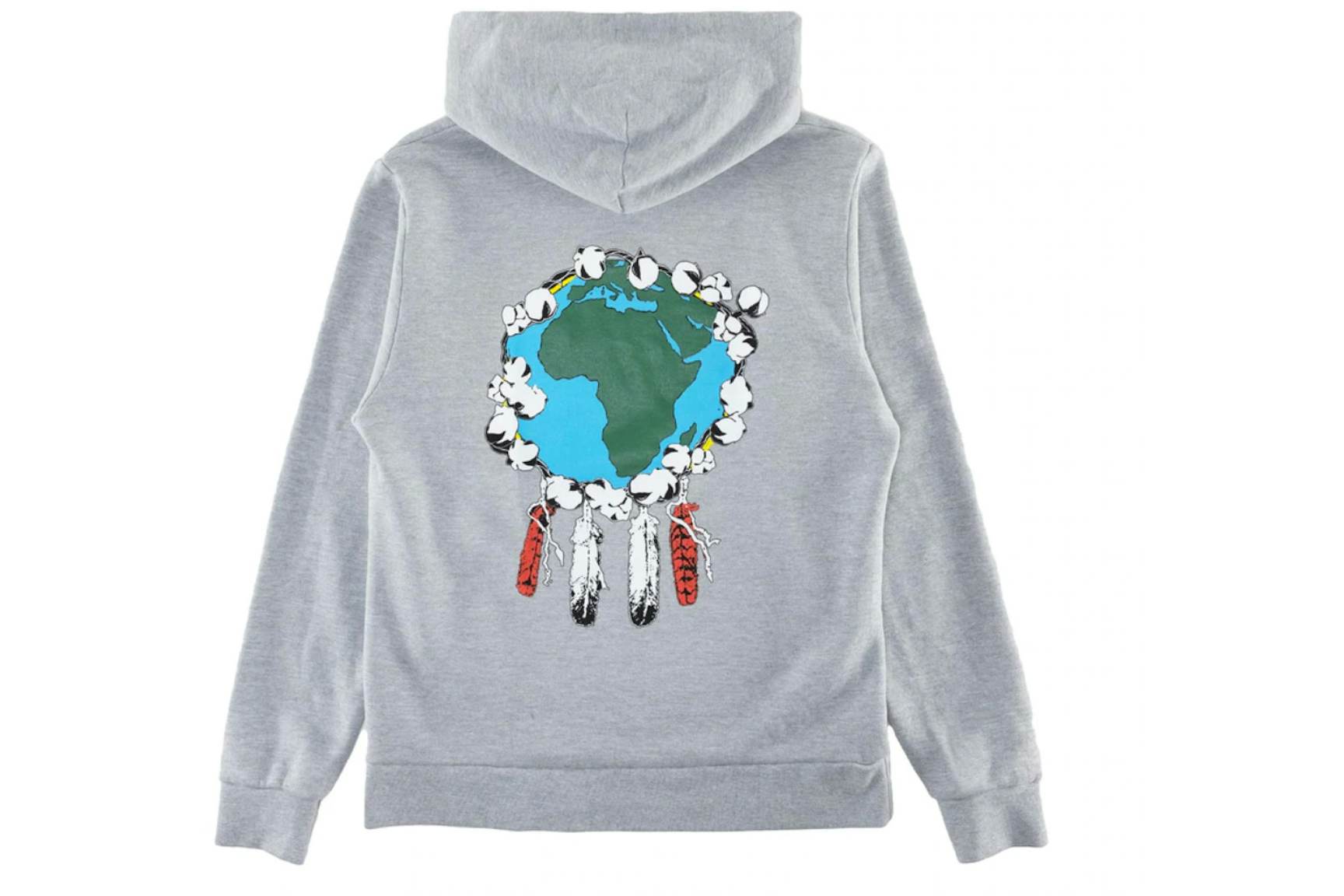 Denim Tears Hoodie Unisex Fit Washed