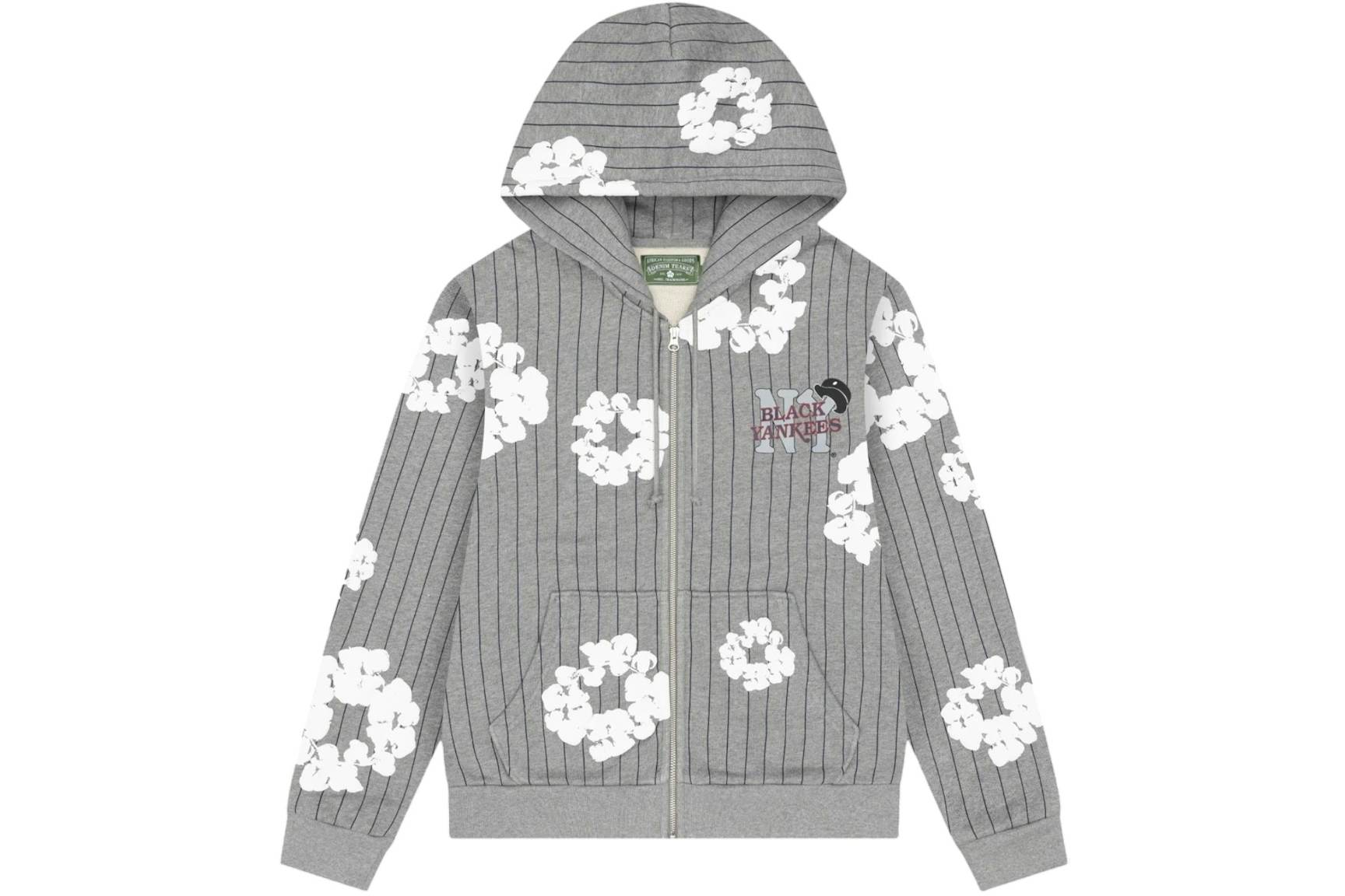 Denim Tears Hoodie Unisex Fit Washed