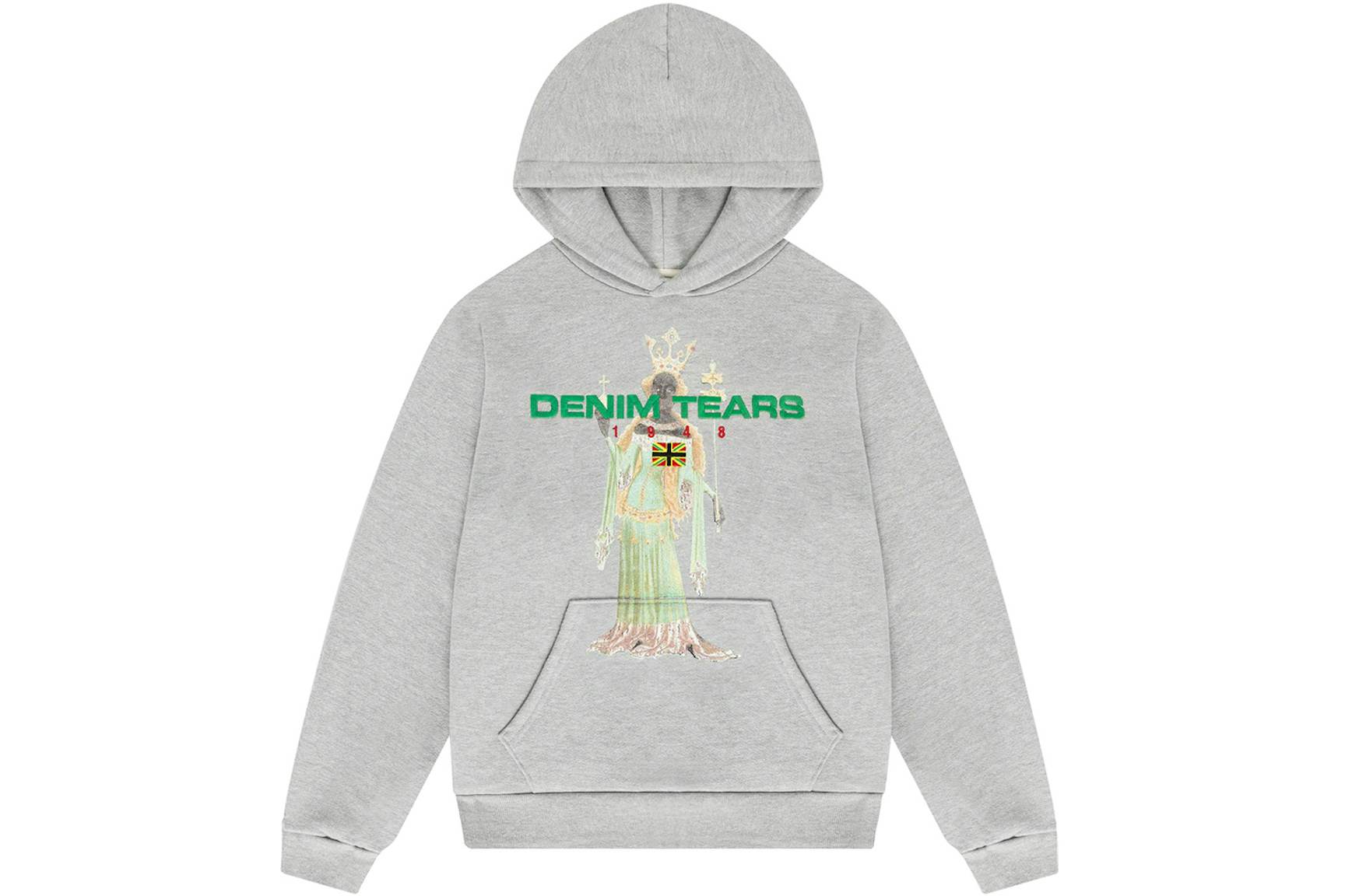 Denim Tears Hoodie Unisex Fit Washed