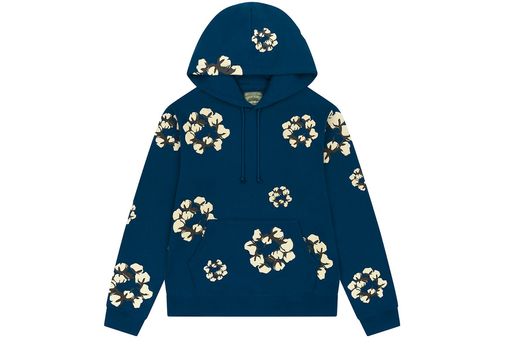 Denim Tears Hoodie Unisex Fit Washed