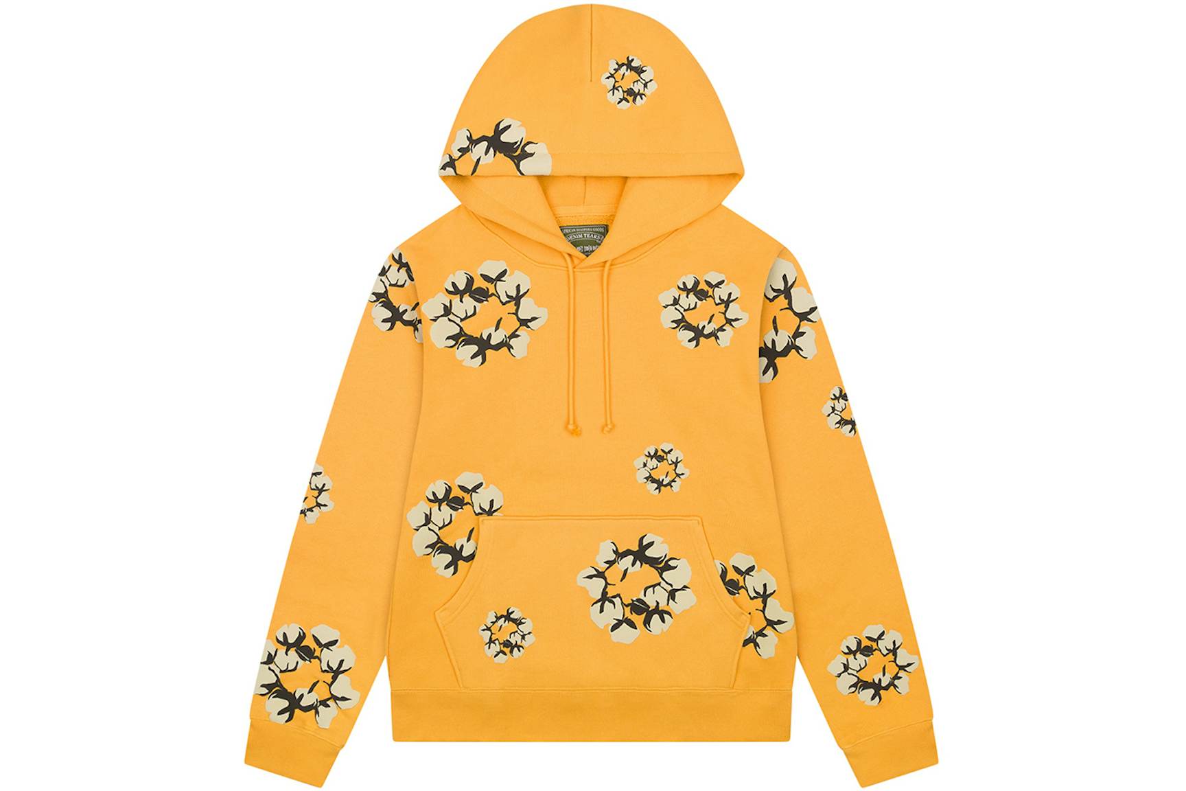 Denim Tears Hoodie Unisex Fit Washed