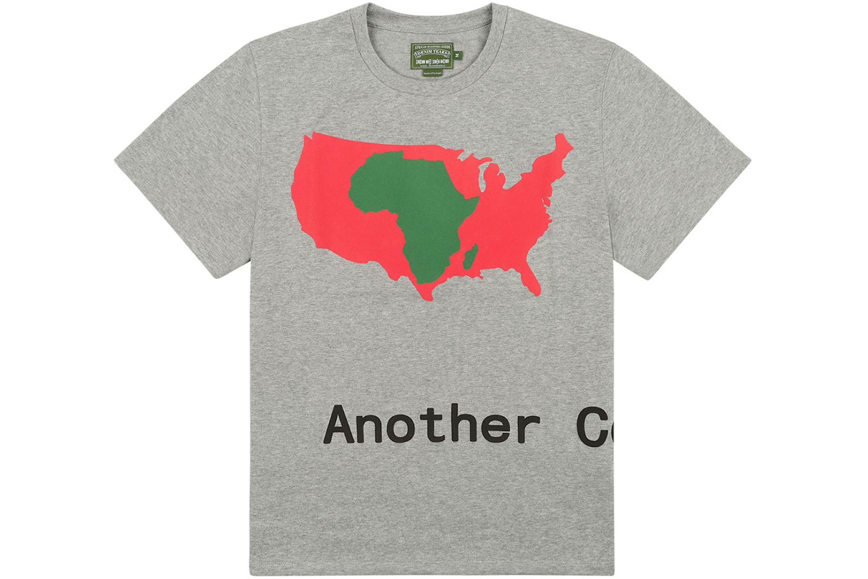 Denim Tears Classic 100%Cotton Tee T-Shirt Unisex Fit Washed