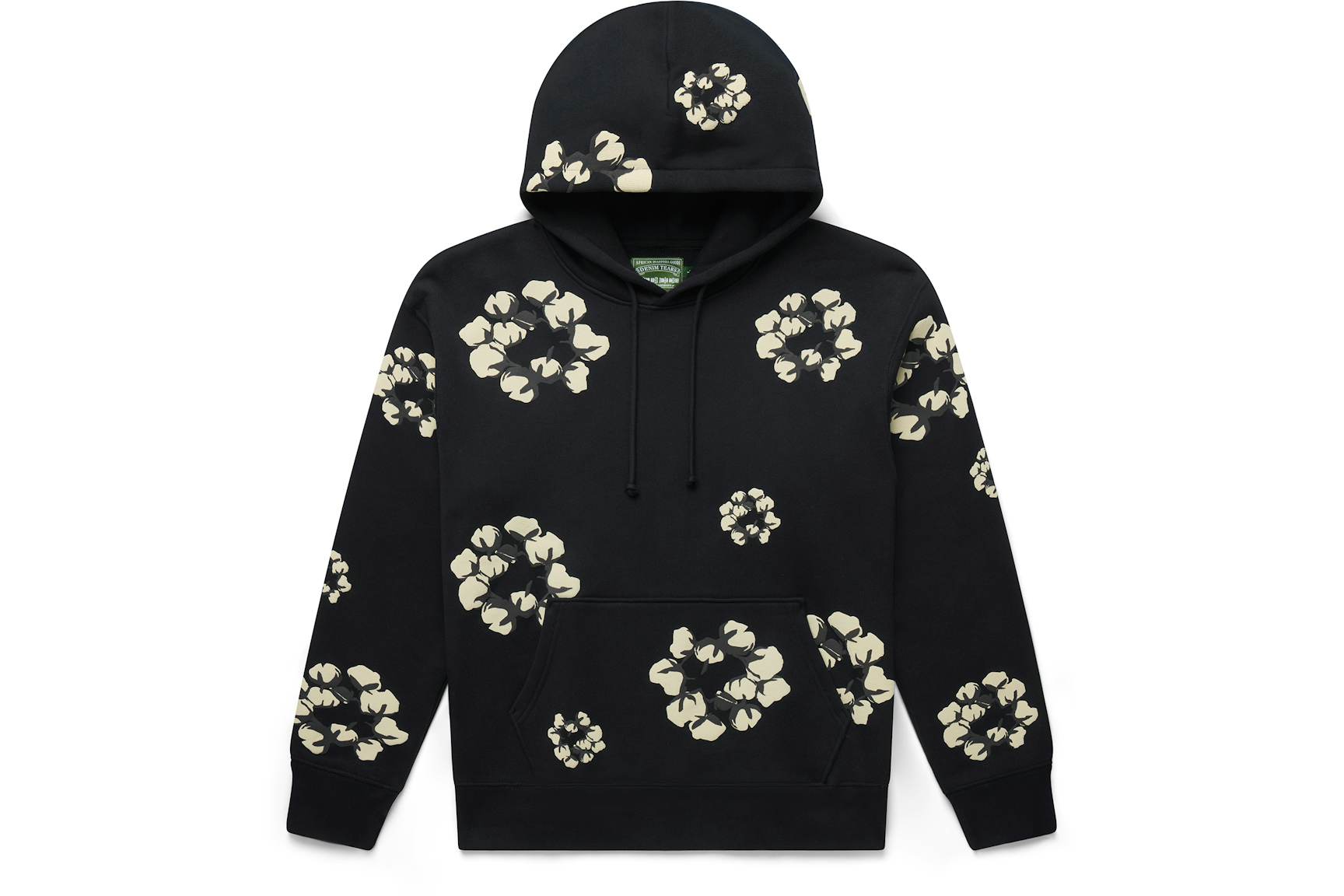 Denim Tears Hoodie Unisex Fit Washed