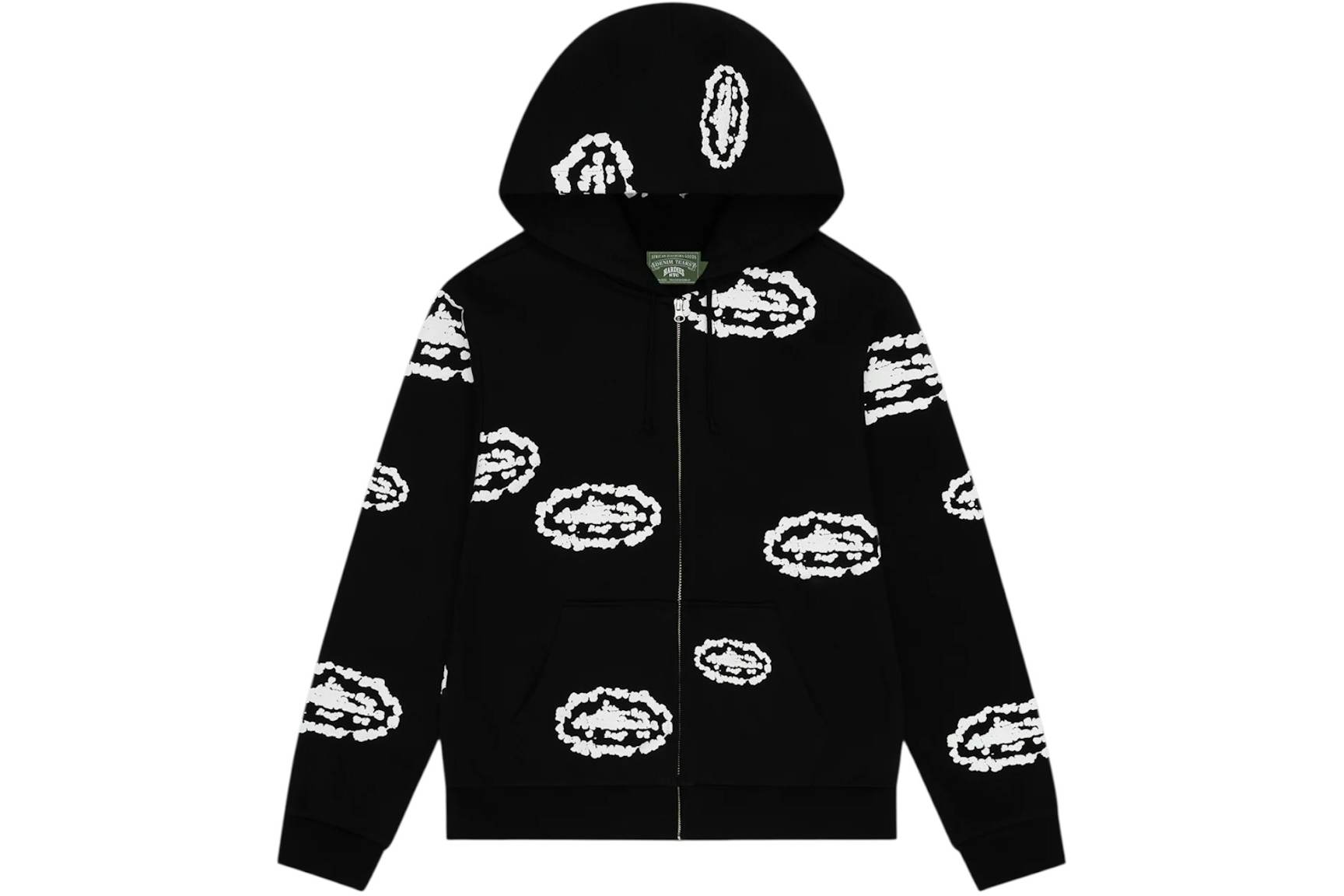 Denim Tears Hoodie Unisex Fit Washed