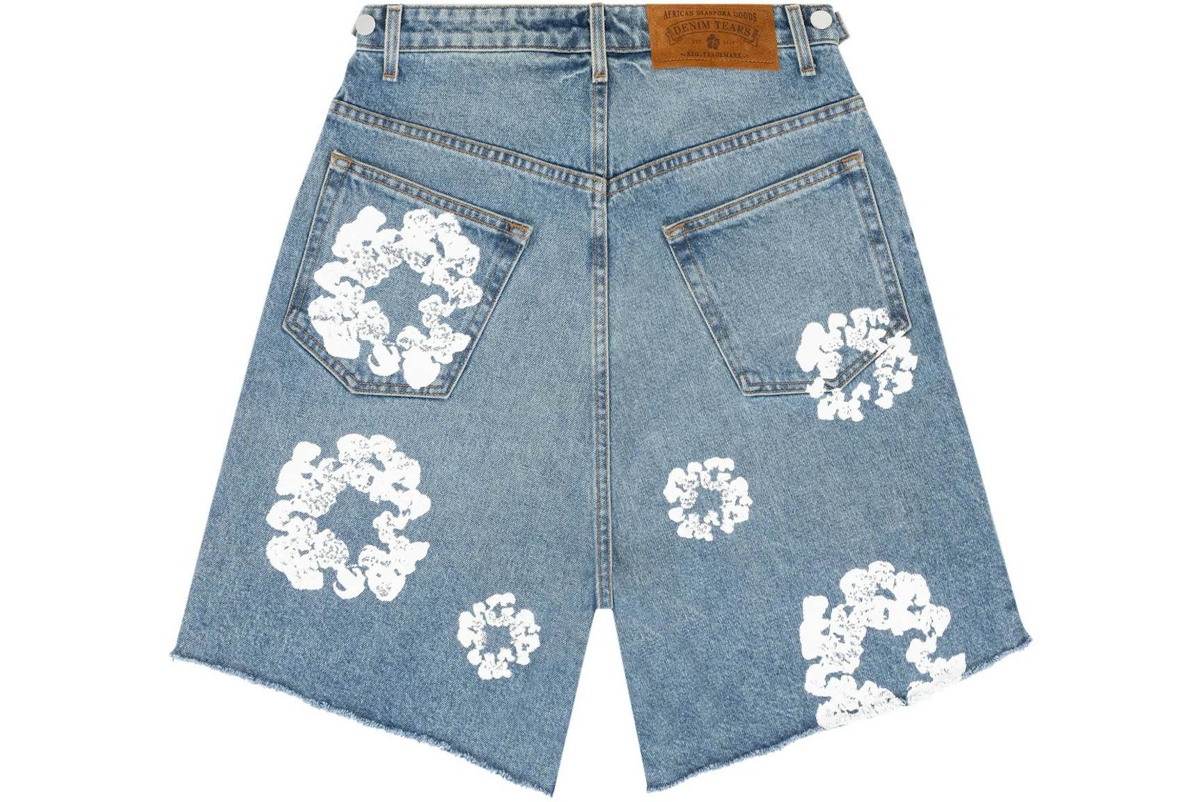 Denim Tears Shorts Unisex Fit Washed