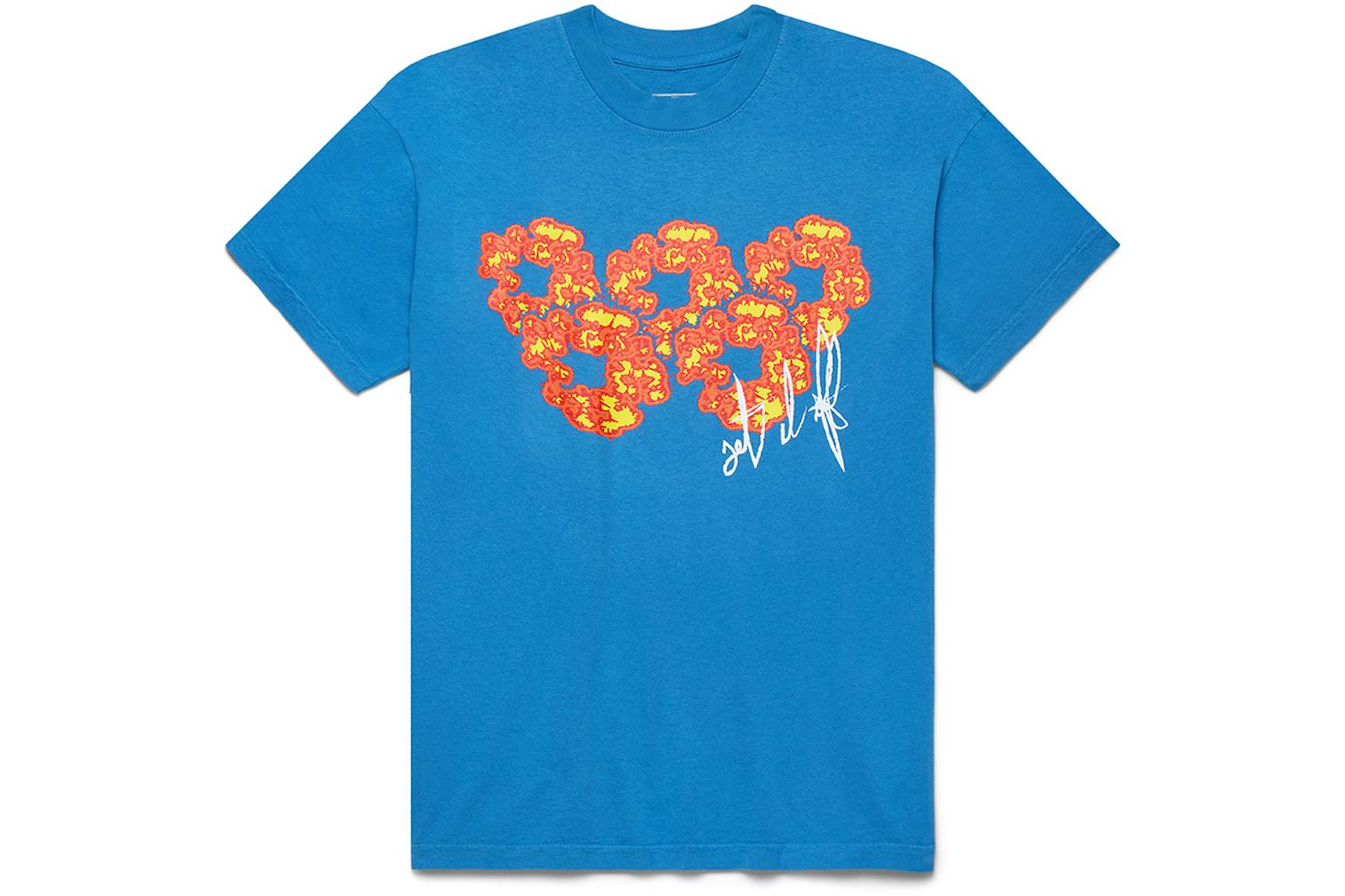 Denim Tears Classic 100%Cotton Tee T-Shirt Unisex Fit Washed