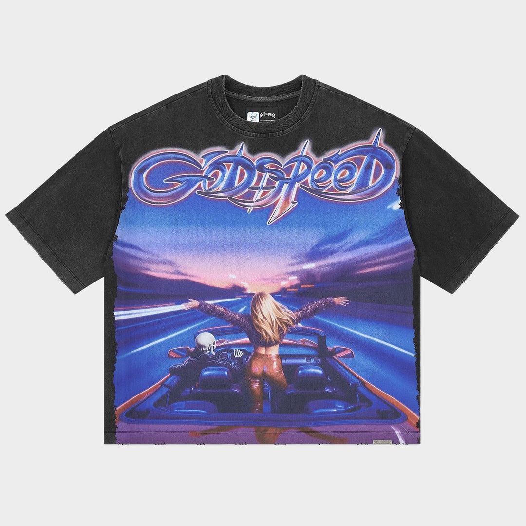 Godspeed Classic 100%Cotton Tee T-Shirt Unisex
