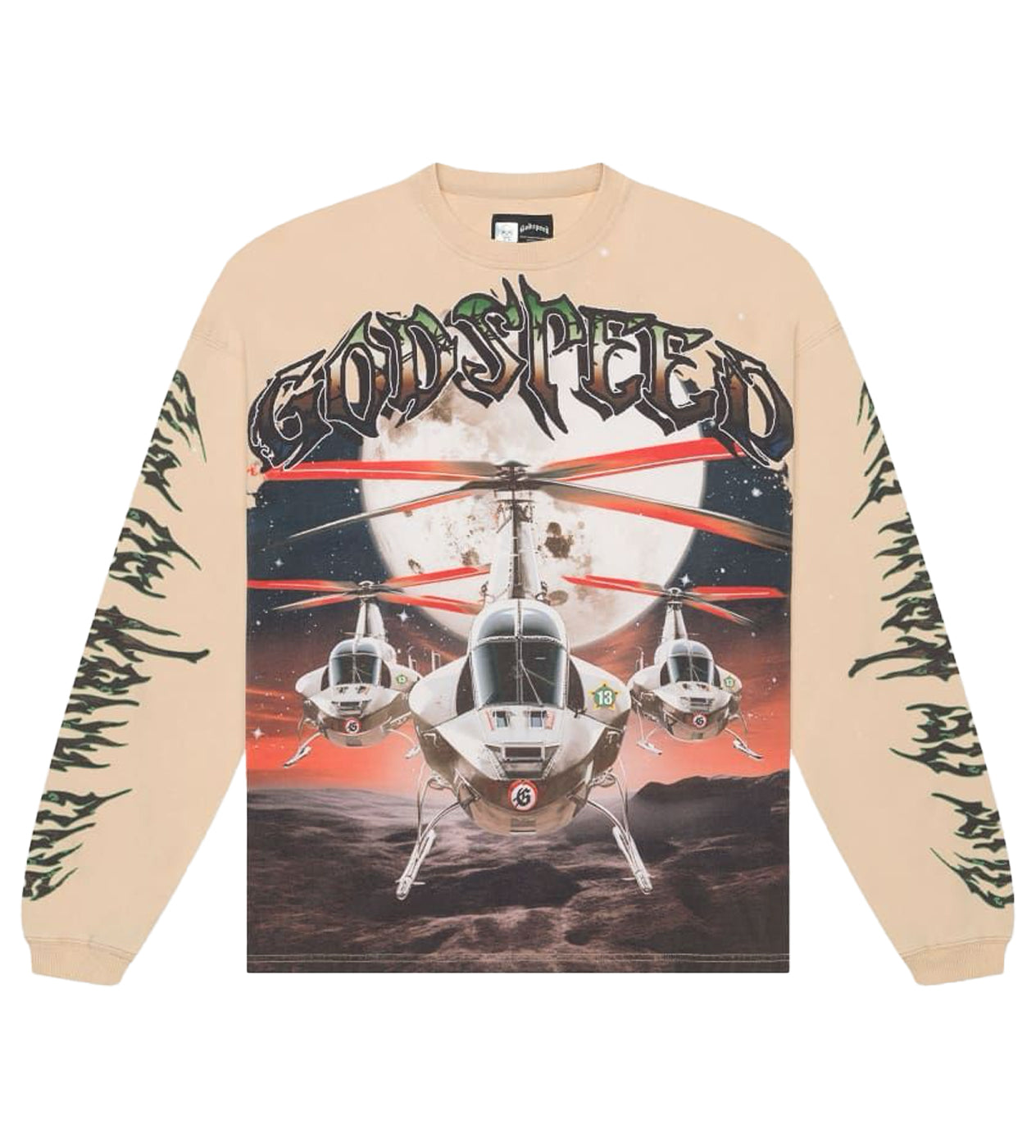 Godspeed Hoodie Unisex Fit Washed