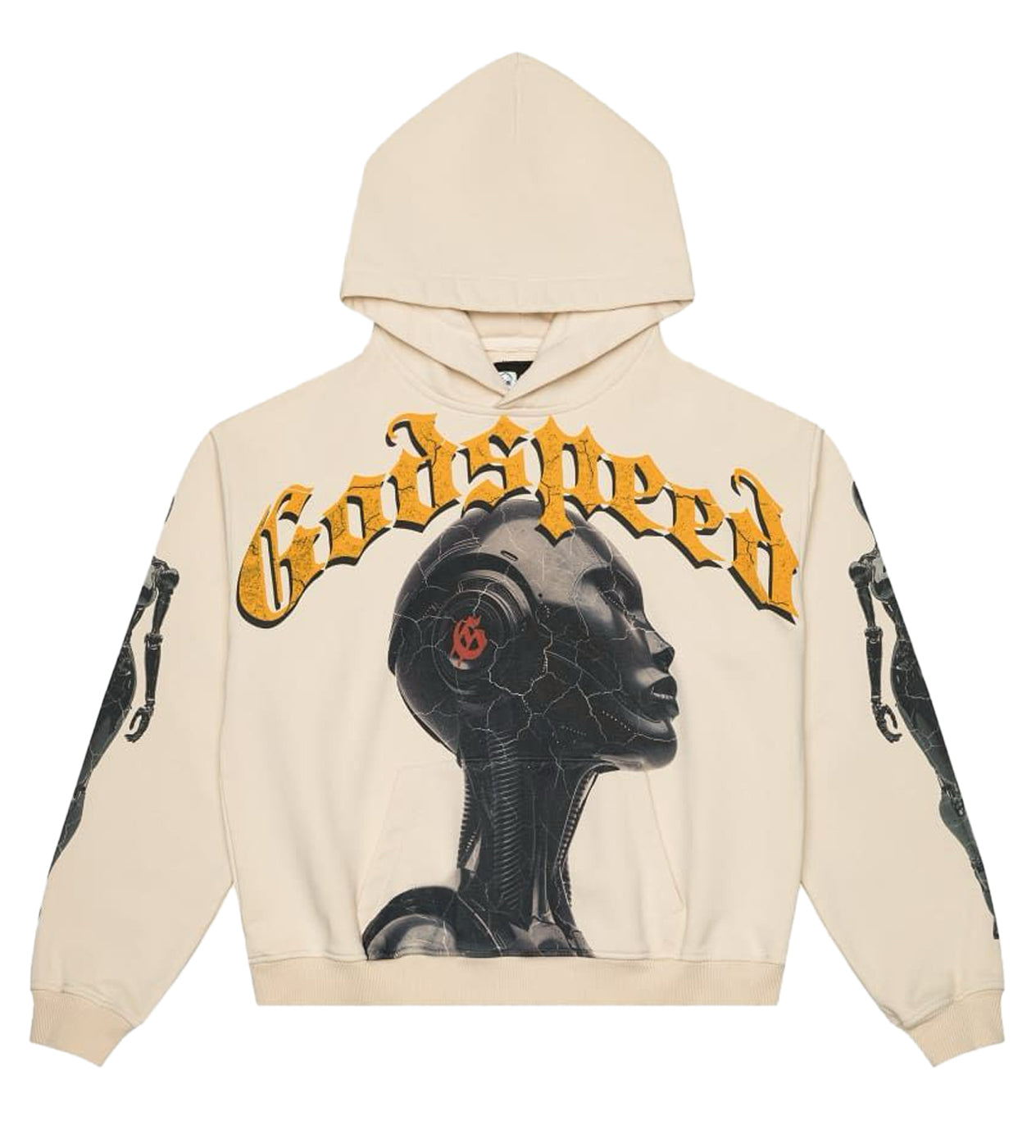 Godspeed Hoodie Unisex Fit Washed