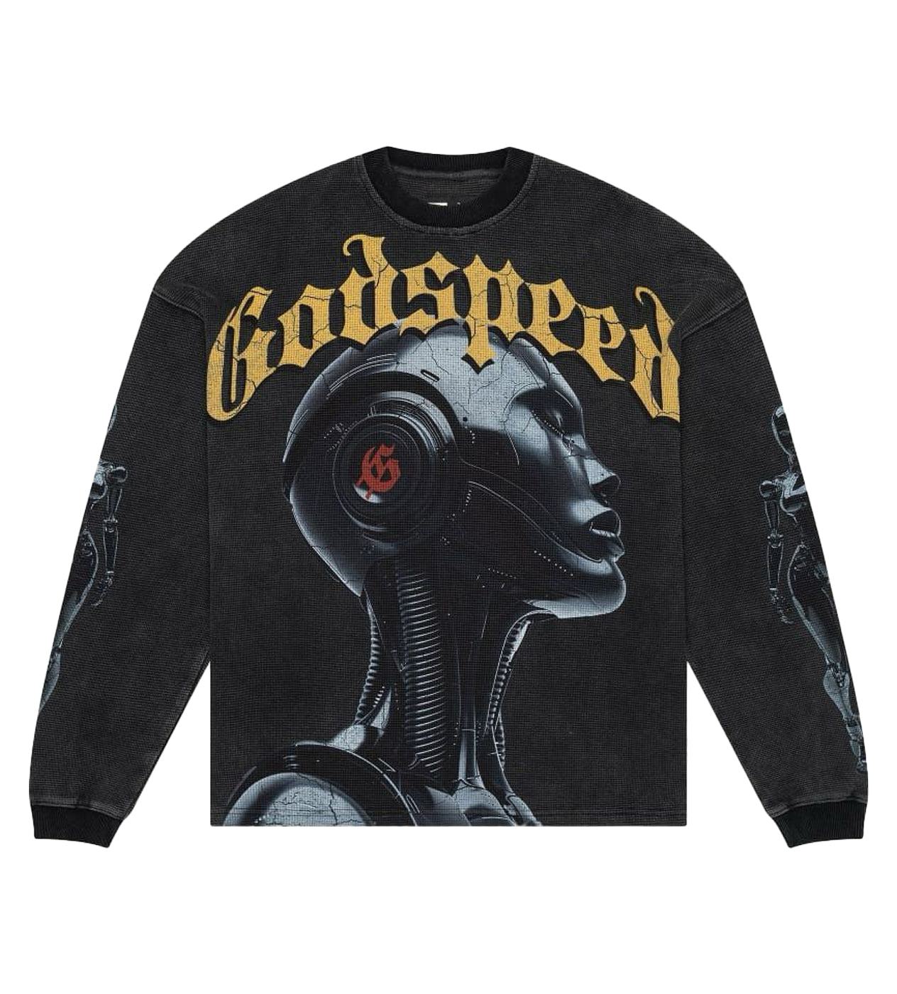 Godspeed Hoodie Unisex Fit Washed