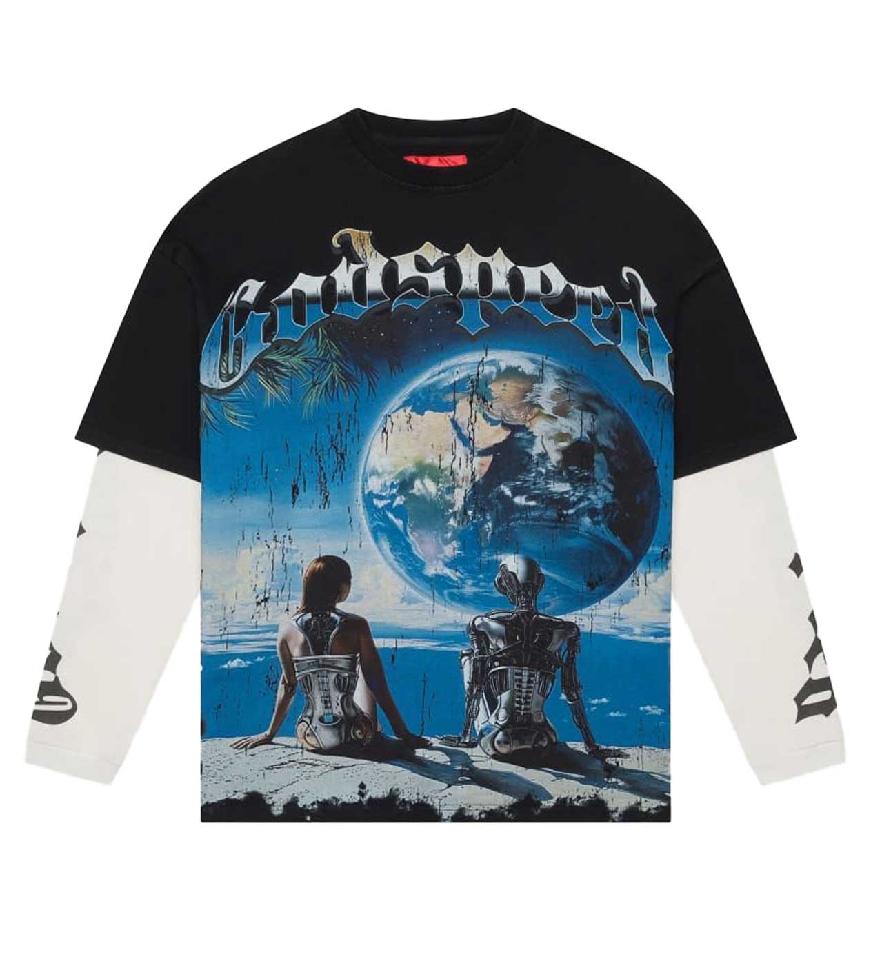 Godspeed Hoodie Unisex Fit Washed