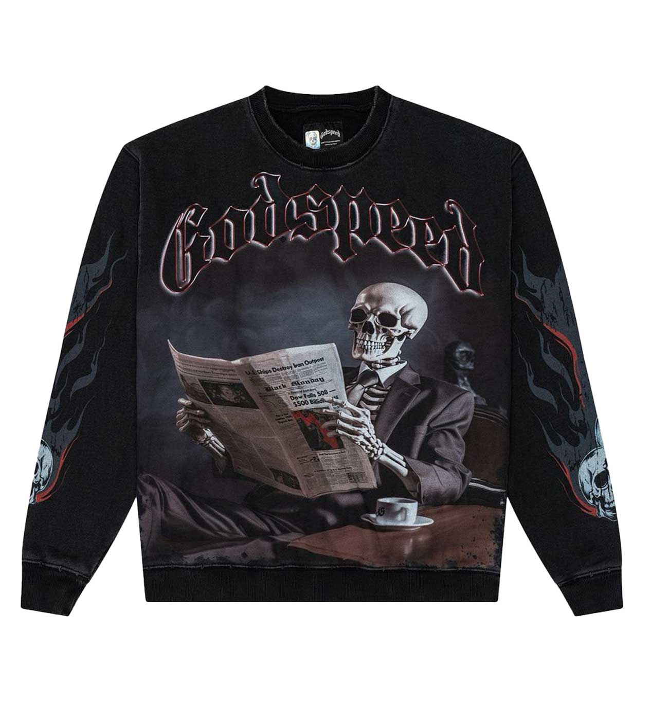Godspeed Hoodie Unisex Fit Washed