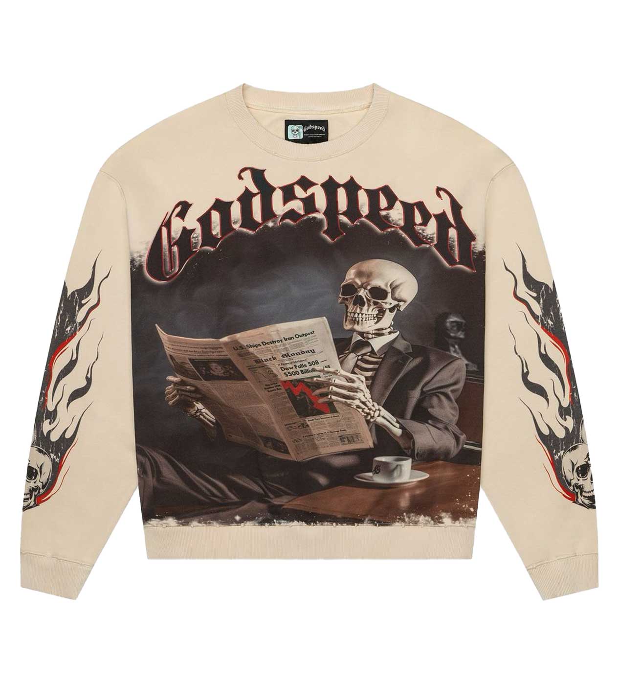 Godspeed Hoodie Unisex Fit Washed