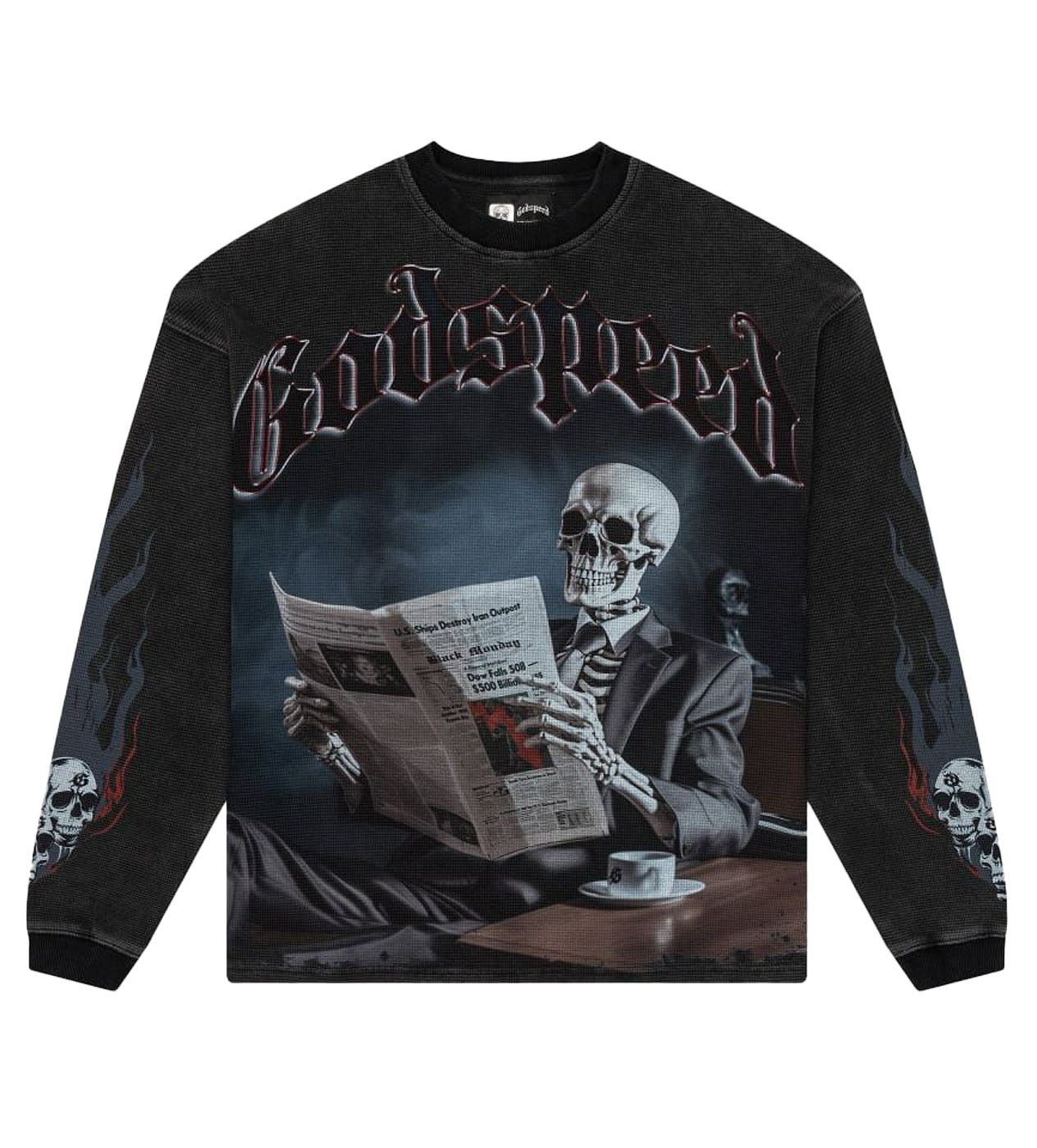 Godspeed Hoodie Unisex Fit Washed