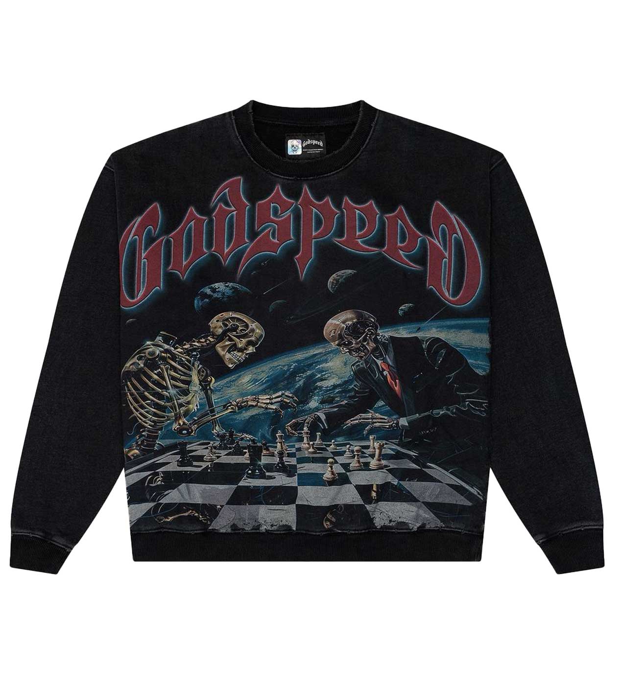 Godspeed Hoodie Unisex Fit Washed
