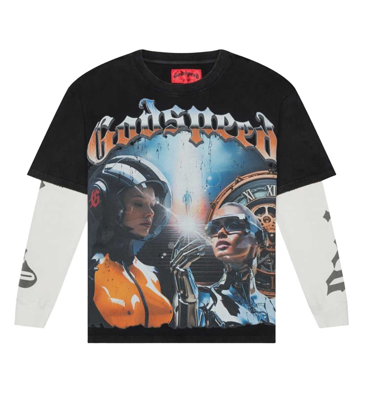 Godspeed Hoodie Unisex Fit Washed