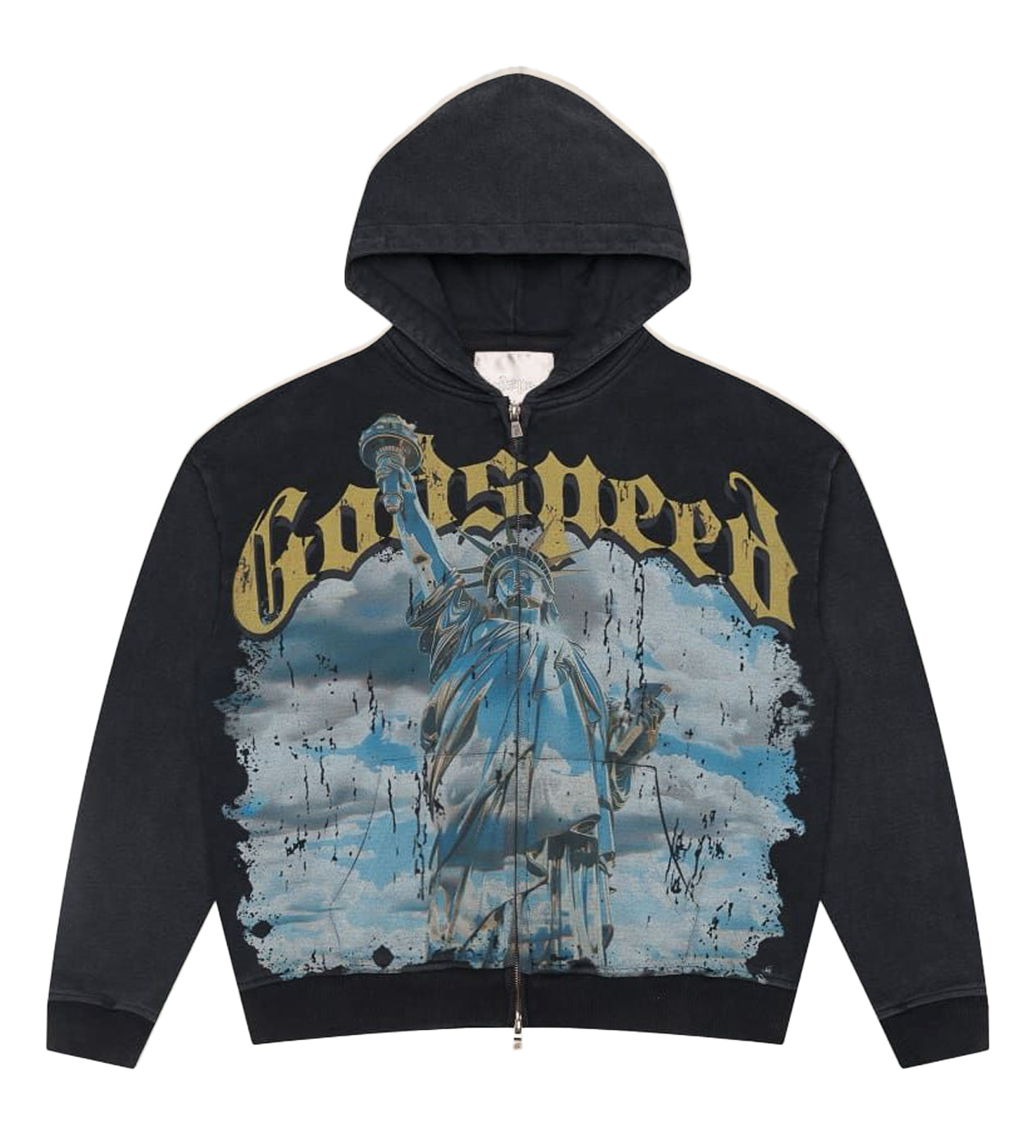 Godspeed Hoodie Unisex Fit Washed