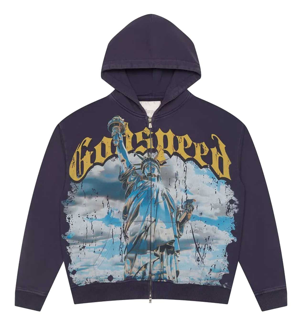 Godspeed Hoodie Unisex Fit Washed