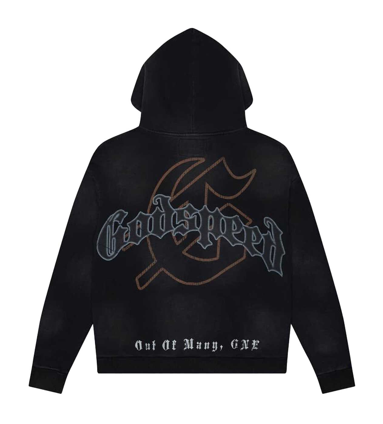 Godspeed Hoodie Unisex Fit Washed