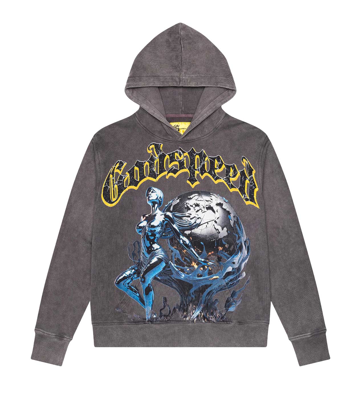 Godspeed Hoodie Unisex Fit Washed