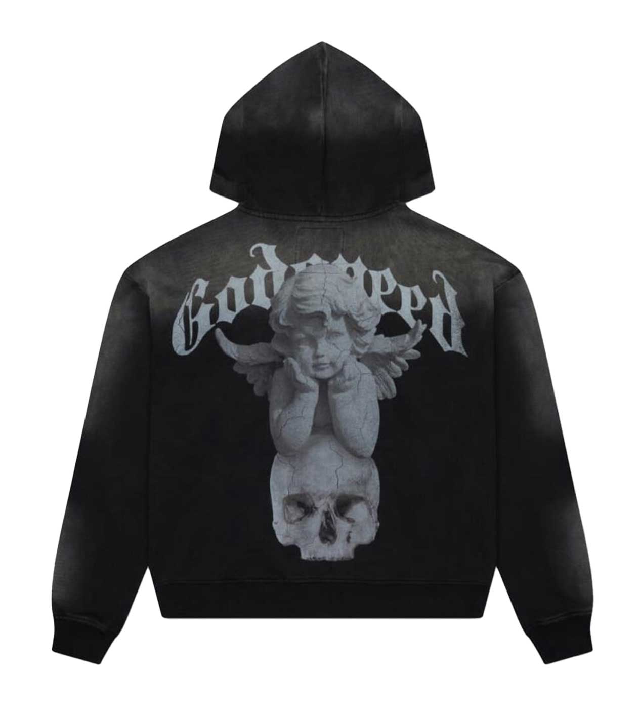 Godspeed Hoodie Unisex Fit Washed
