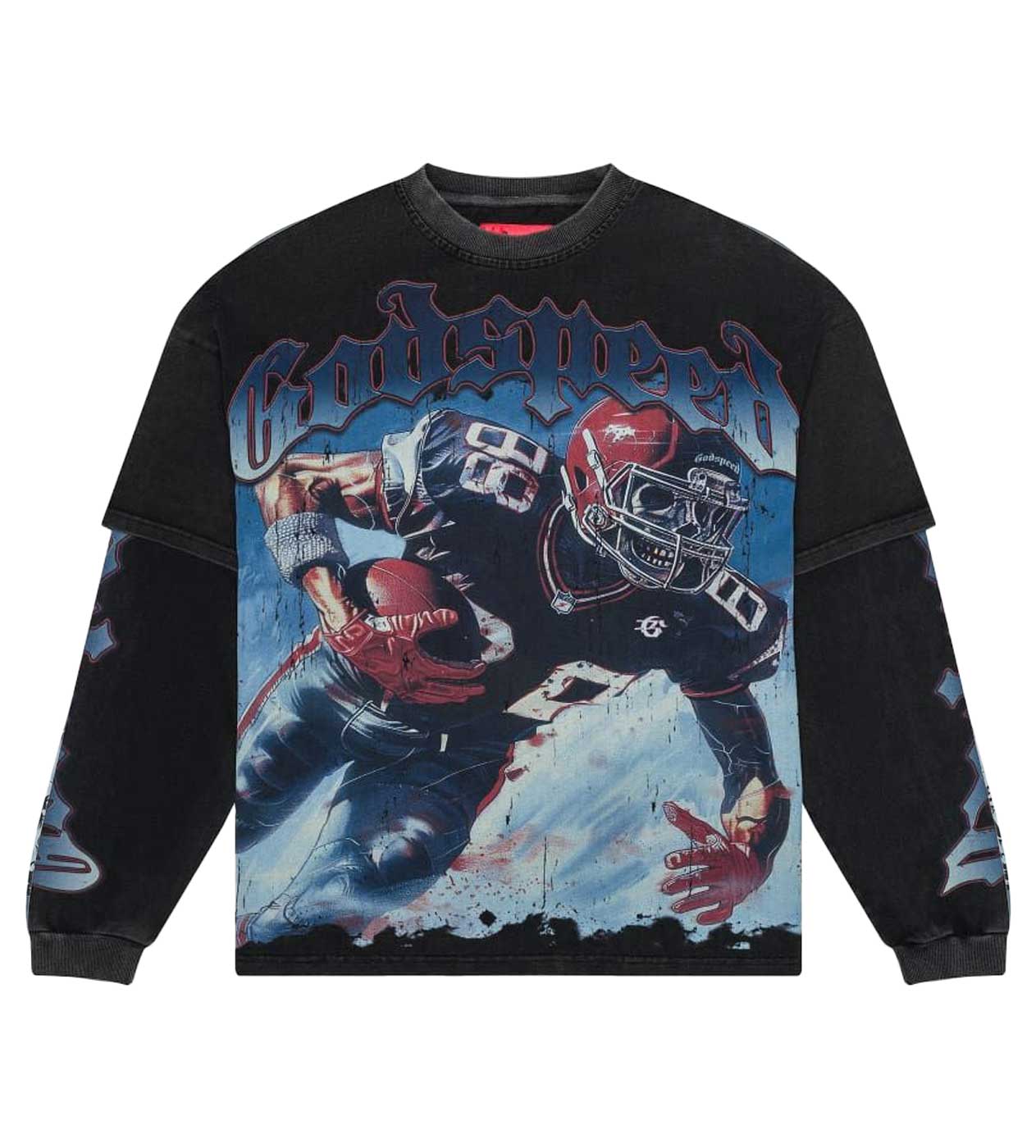 Godspeed Hoodie Unisex Fit Washed