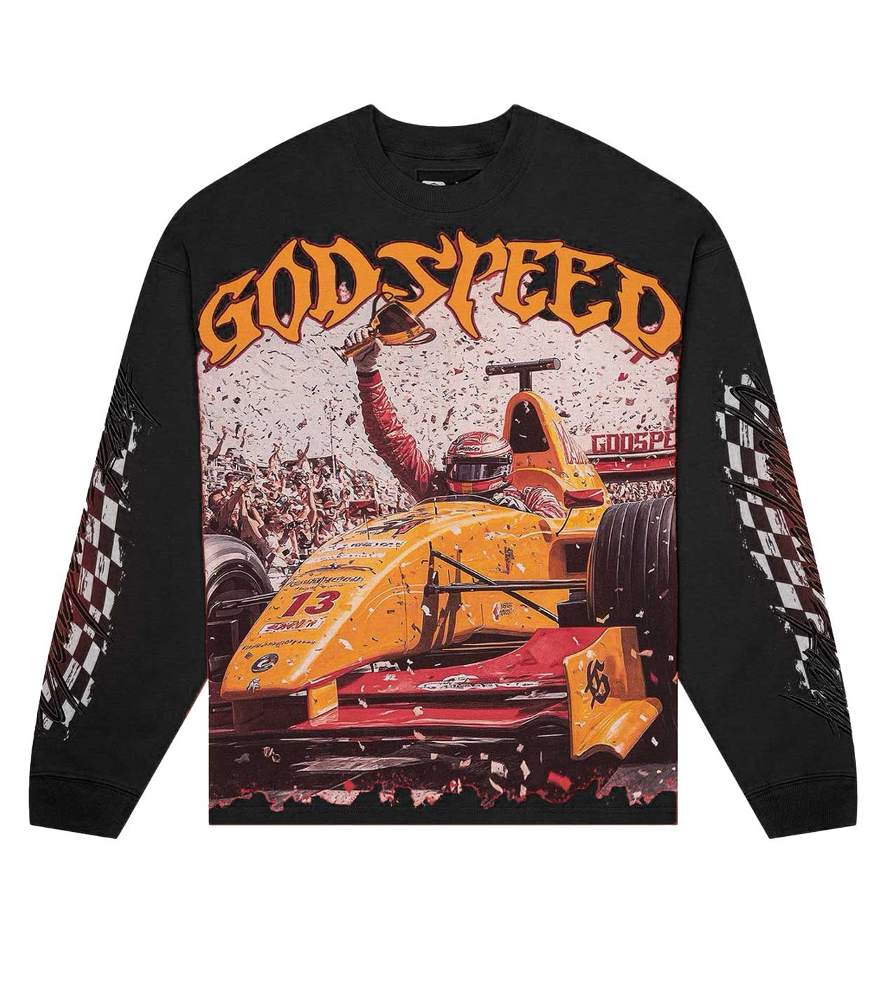 Godspeed Hoodie Unisex Fit Washed