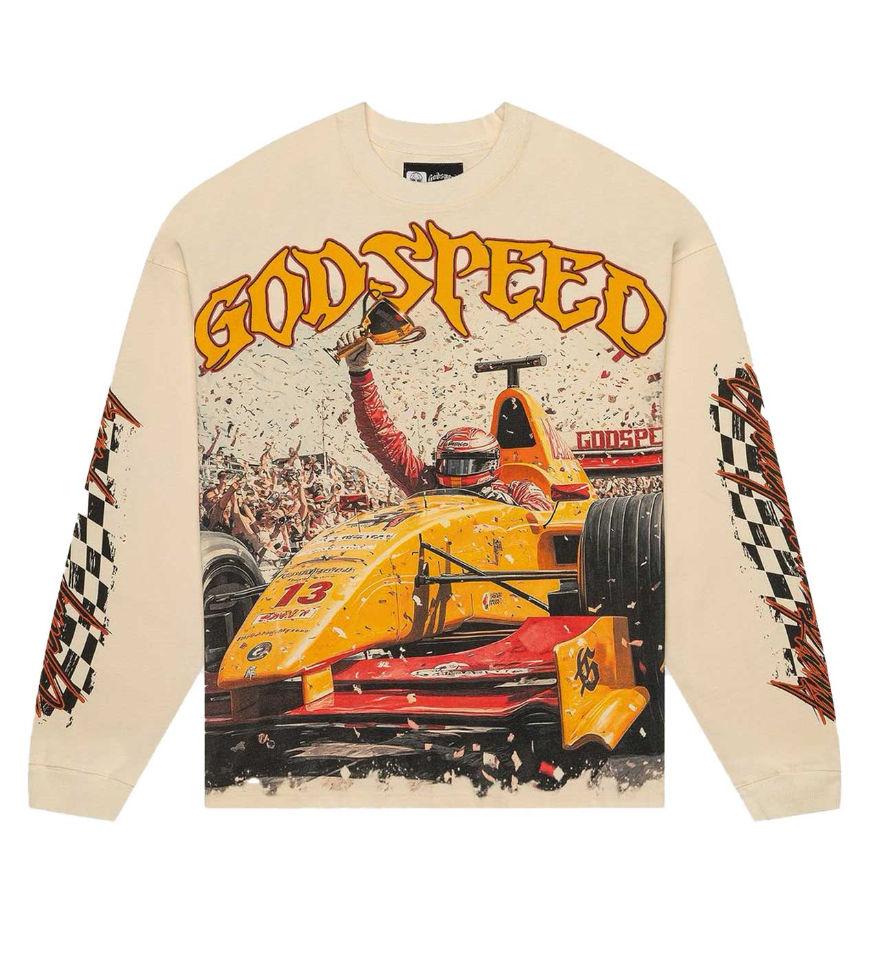Godspeed Hoodie Unisex Fit Washed