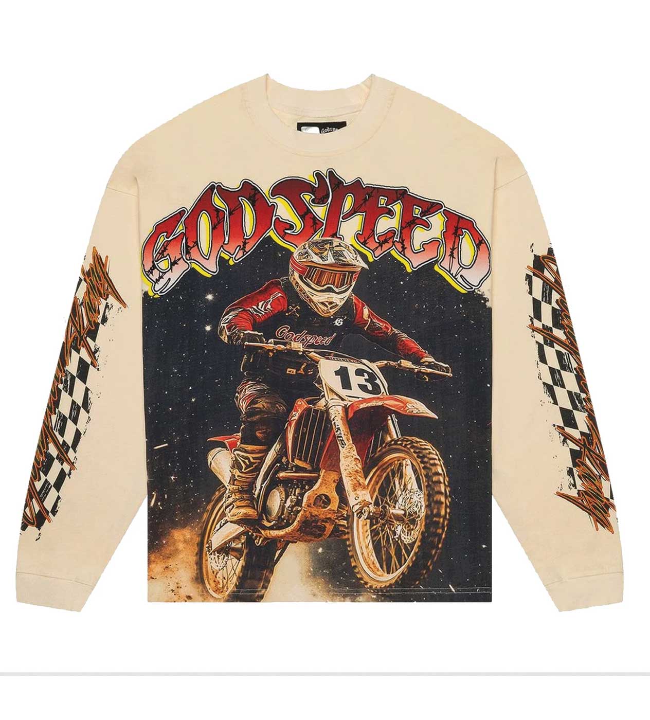Godspeed Hoodie Unisex Fit Washed